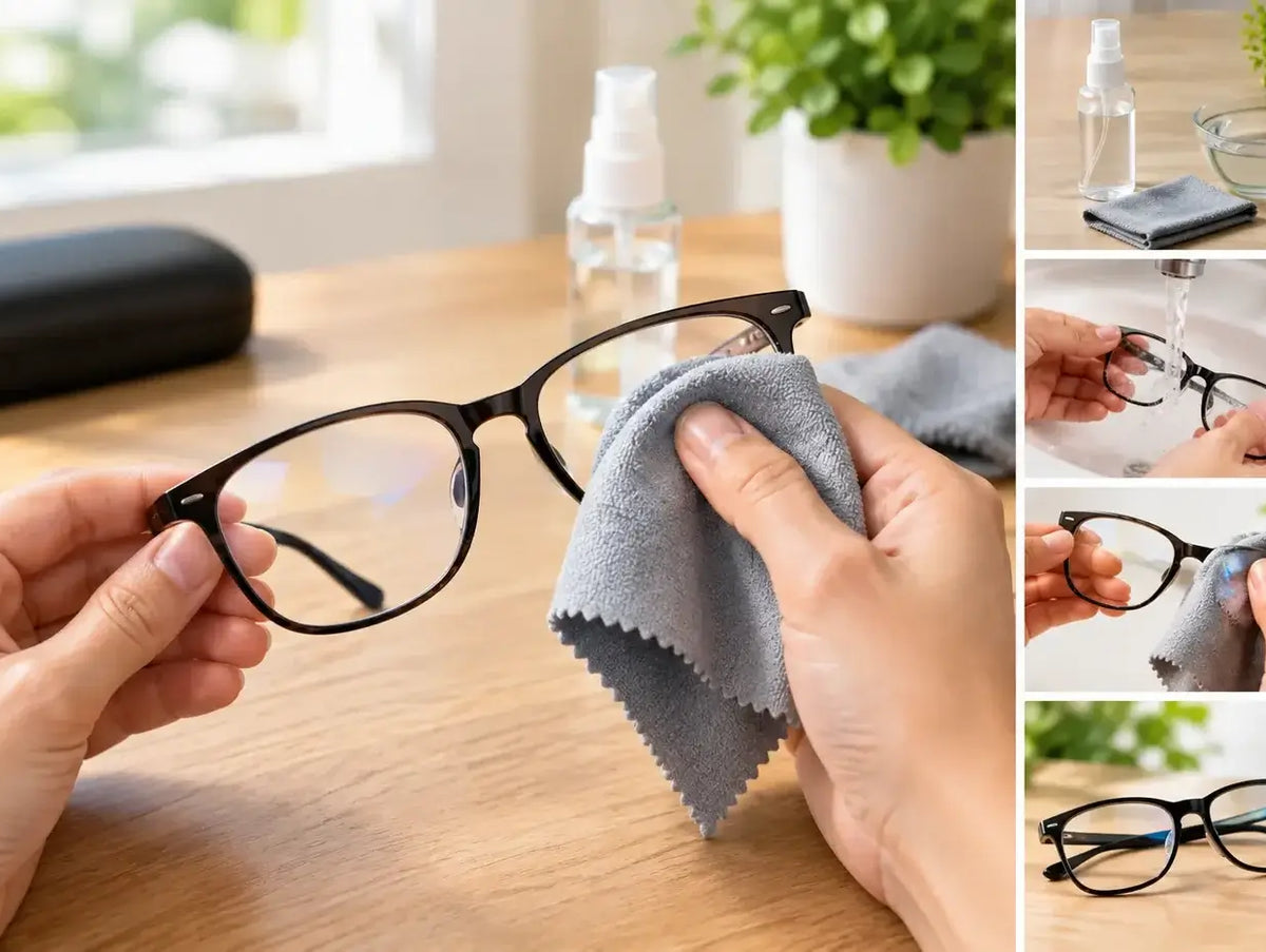 How to Clean Eyeglasses Without Scratching the Lenses