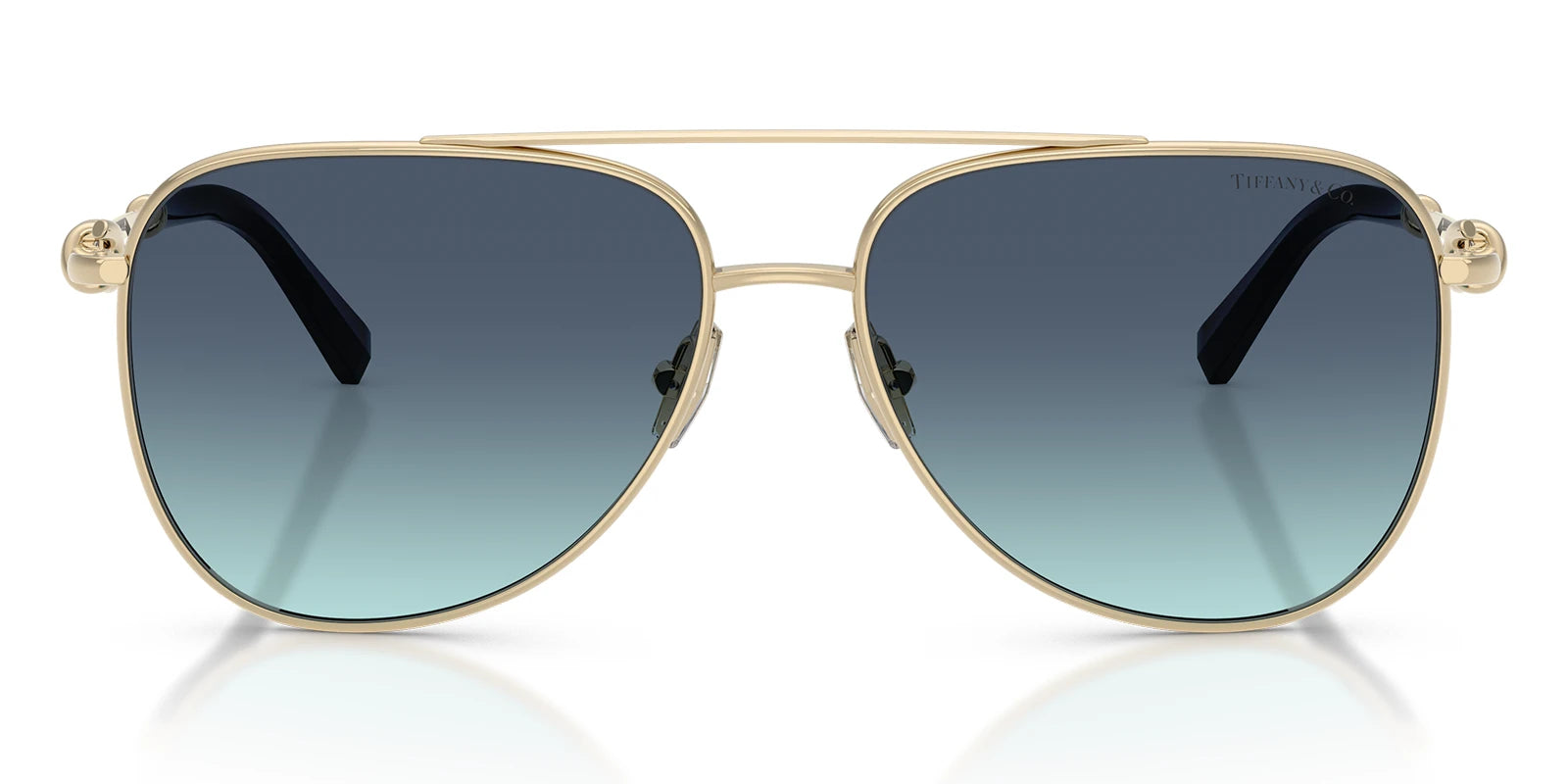Tiffany TF3116-Gold With Blue Lenses