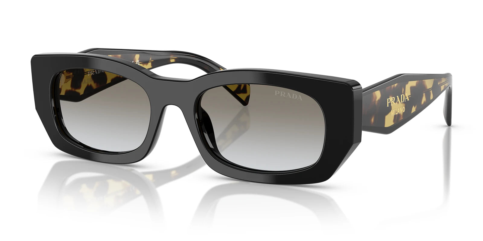PRADA PRB05S-Black With Grey Gradient
