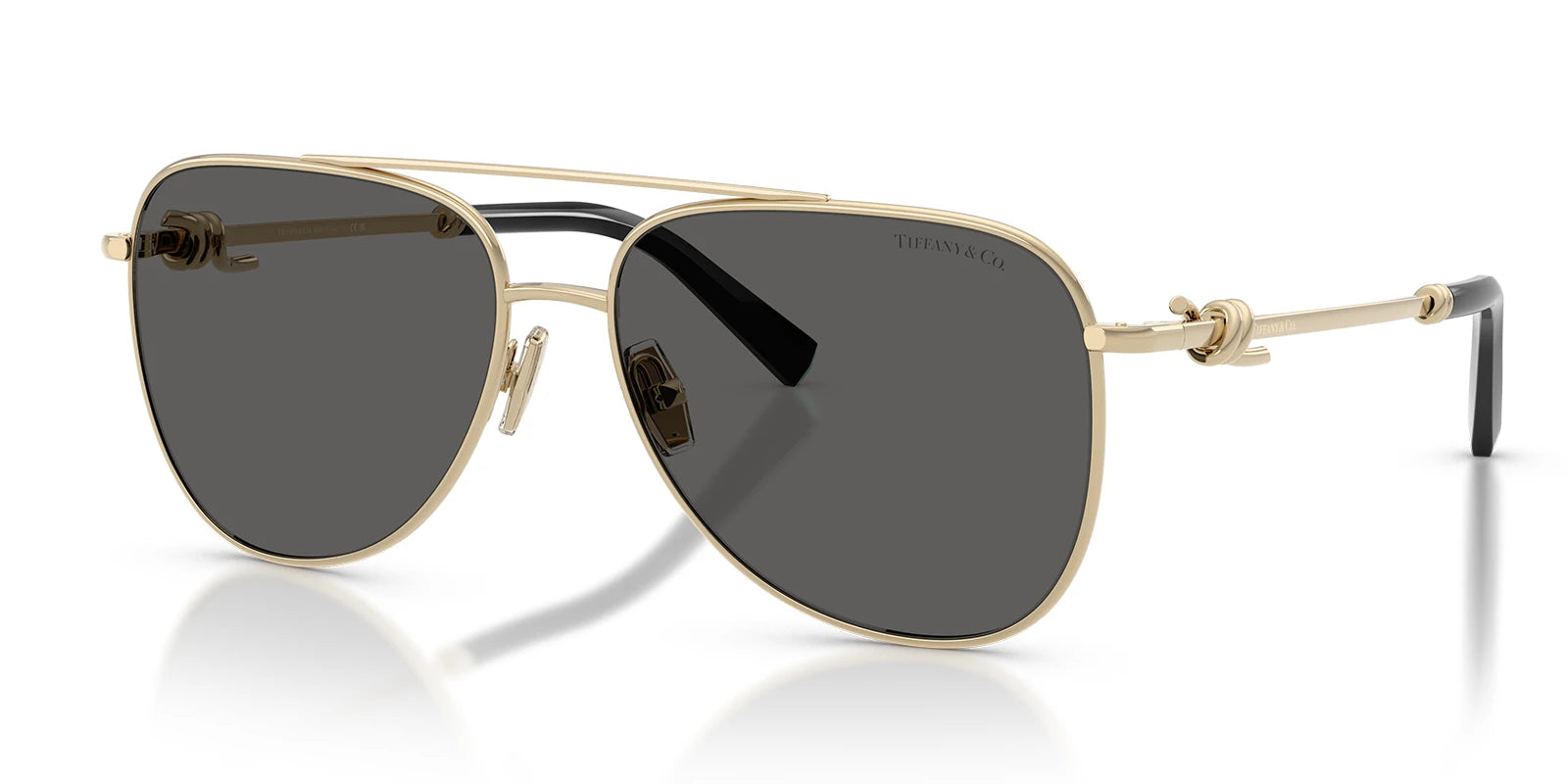 Tiffany TF3116-Gold With Grey Lenses