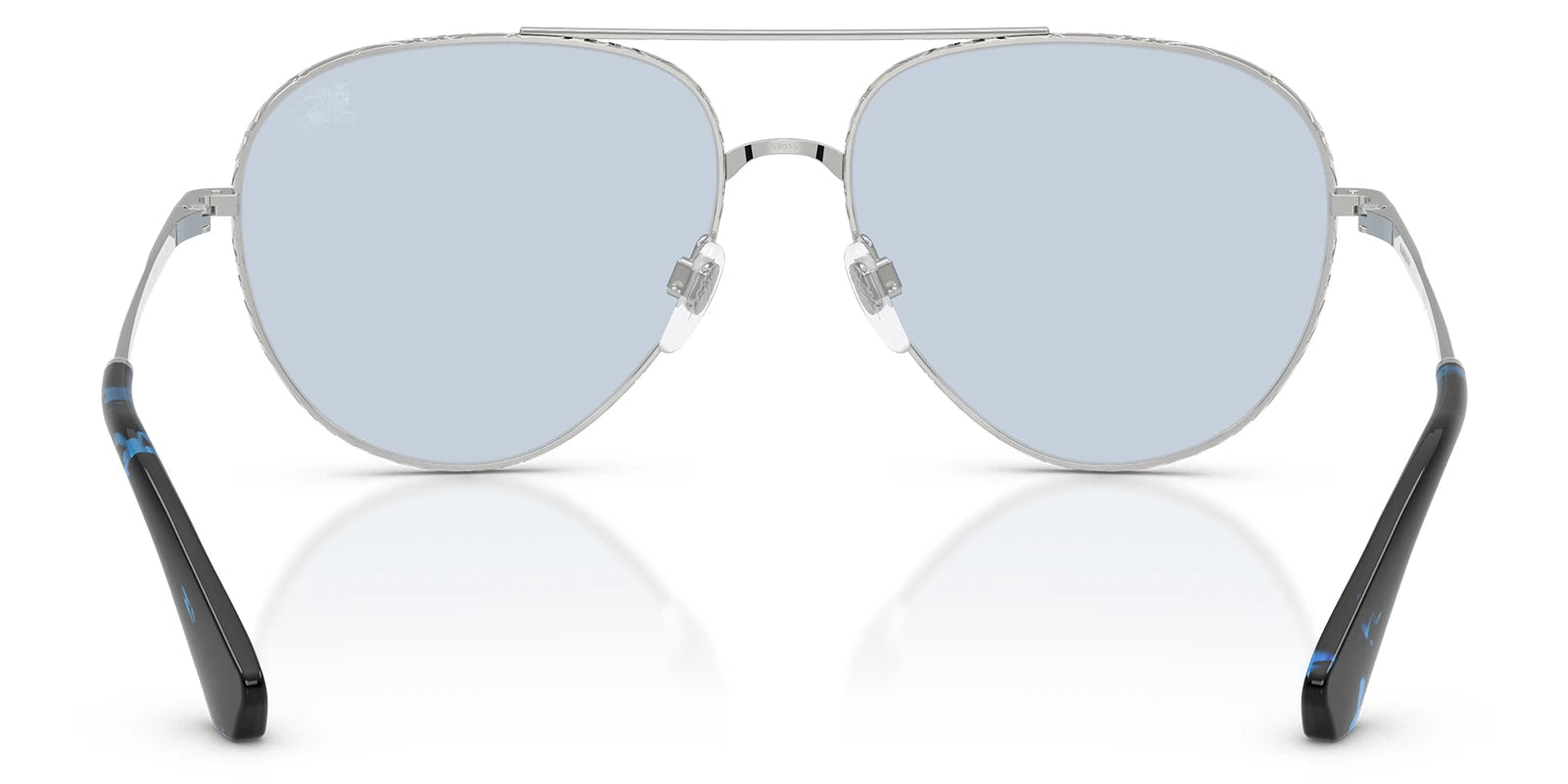 Burberry BE3172-Silver / Azure Blue Grey