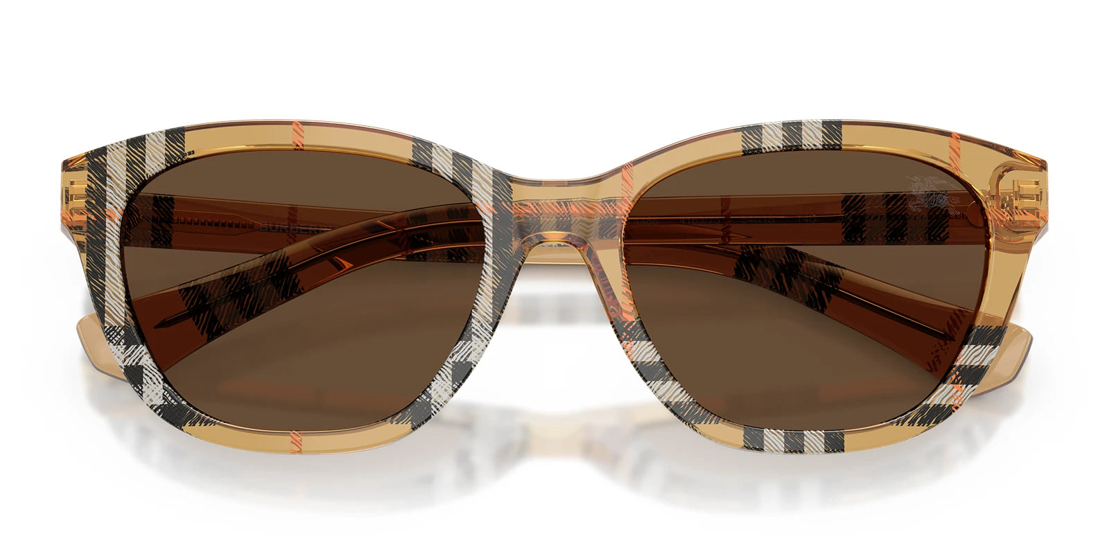 Burberry BE4486-Check Sand / Brown Lenses