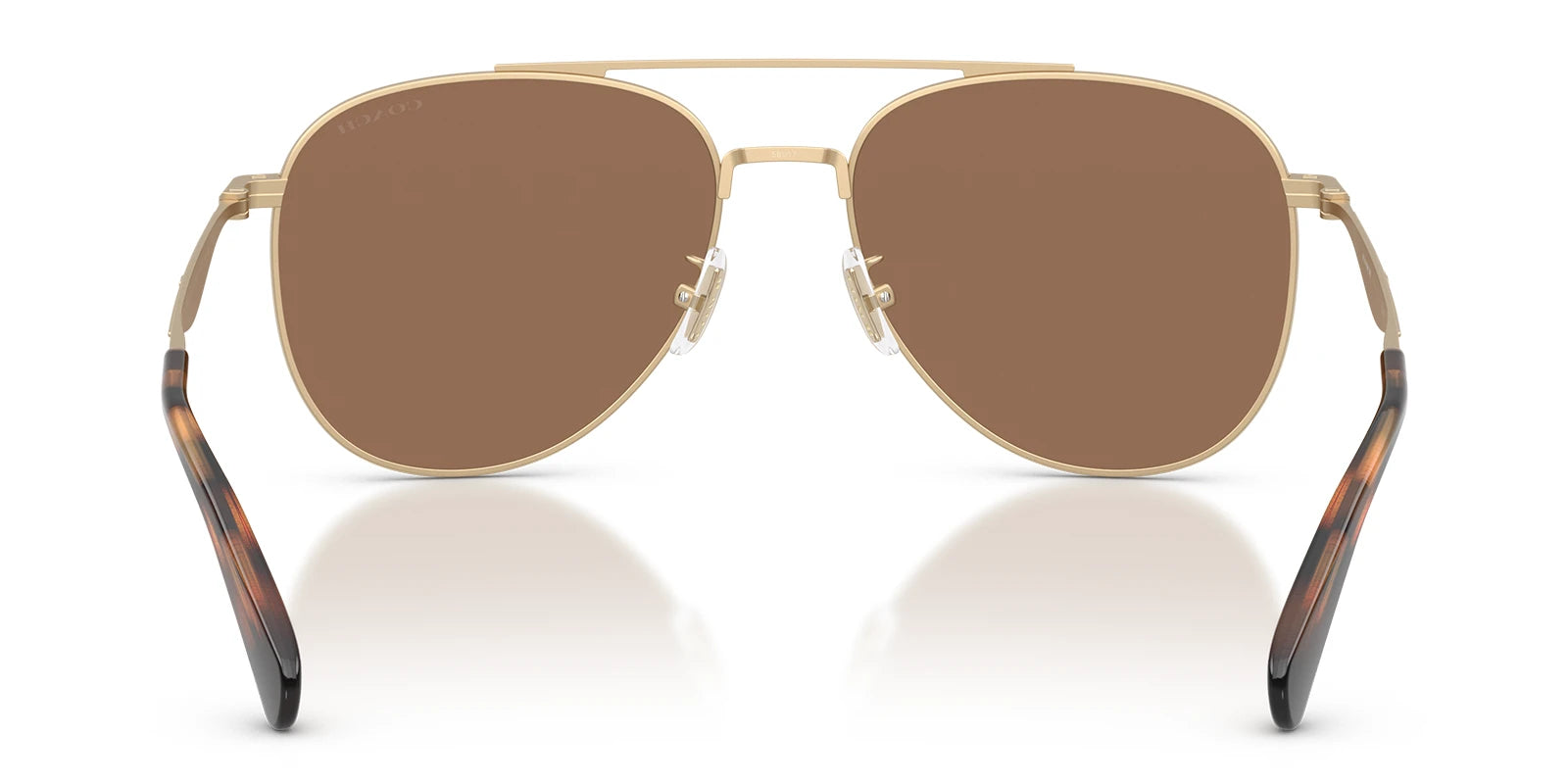 COACH HC7190-Gold With Brown Lenses