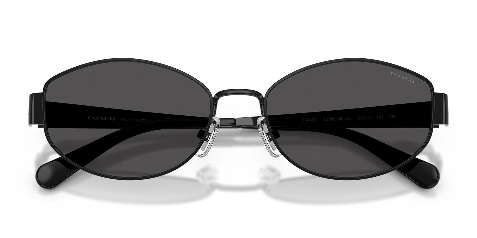 COACH HC7192-Black With Grey Lenses