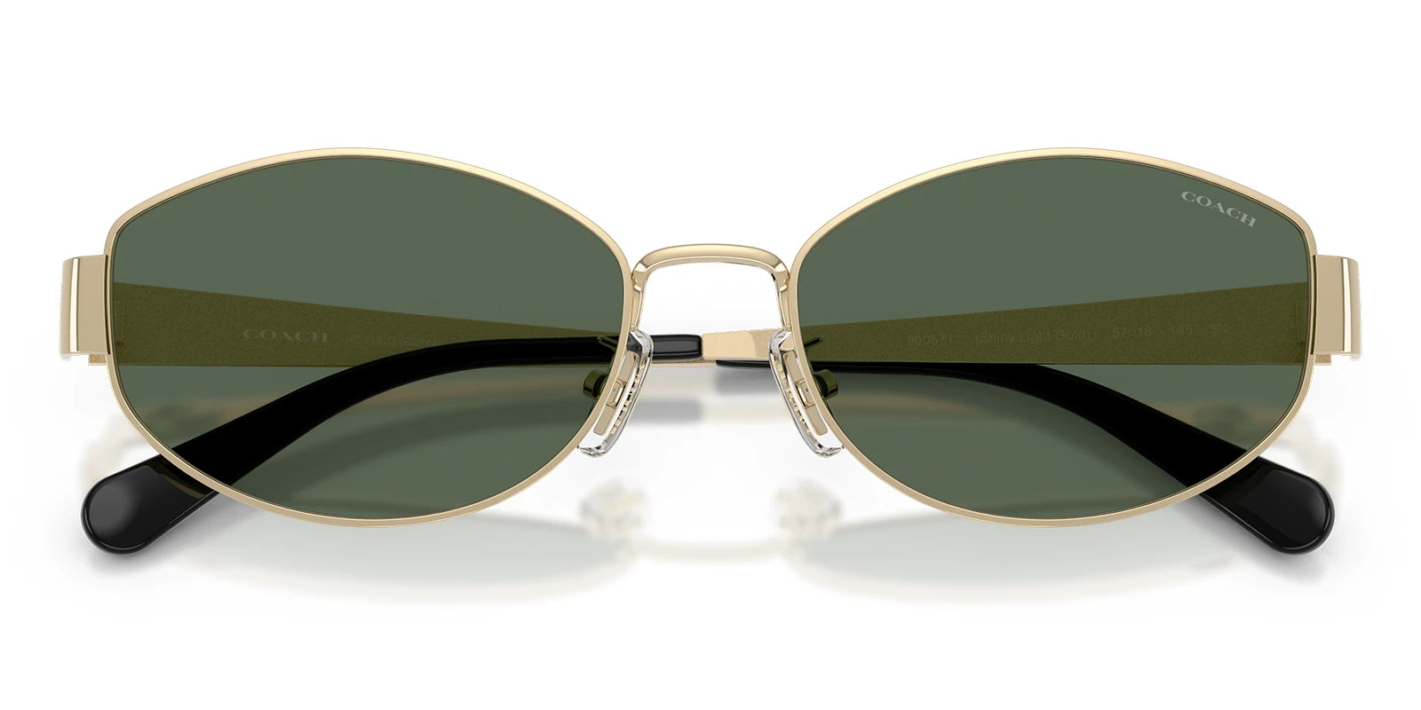 COACH HC7192-Gold With Green Lenses