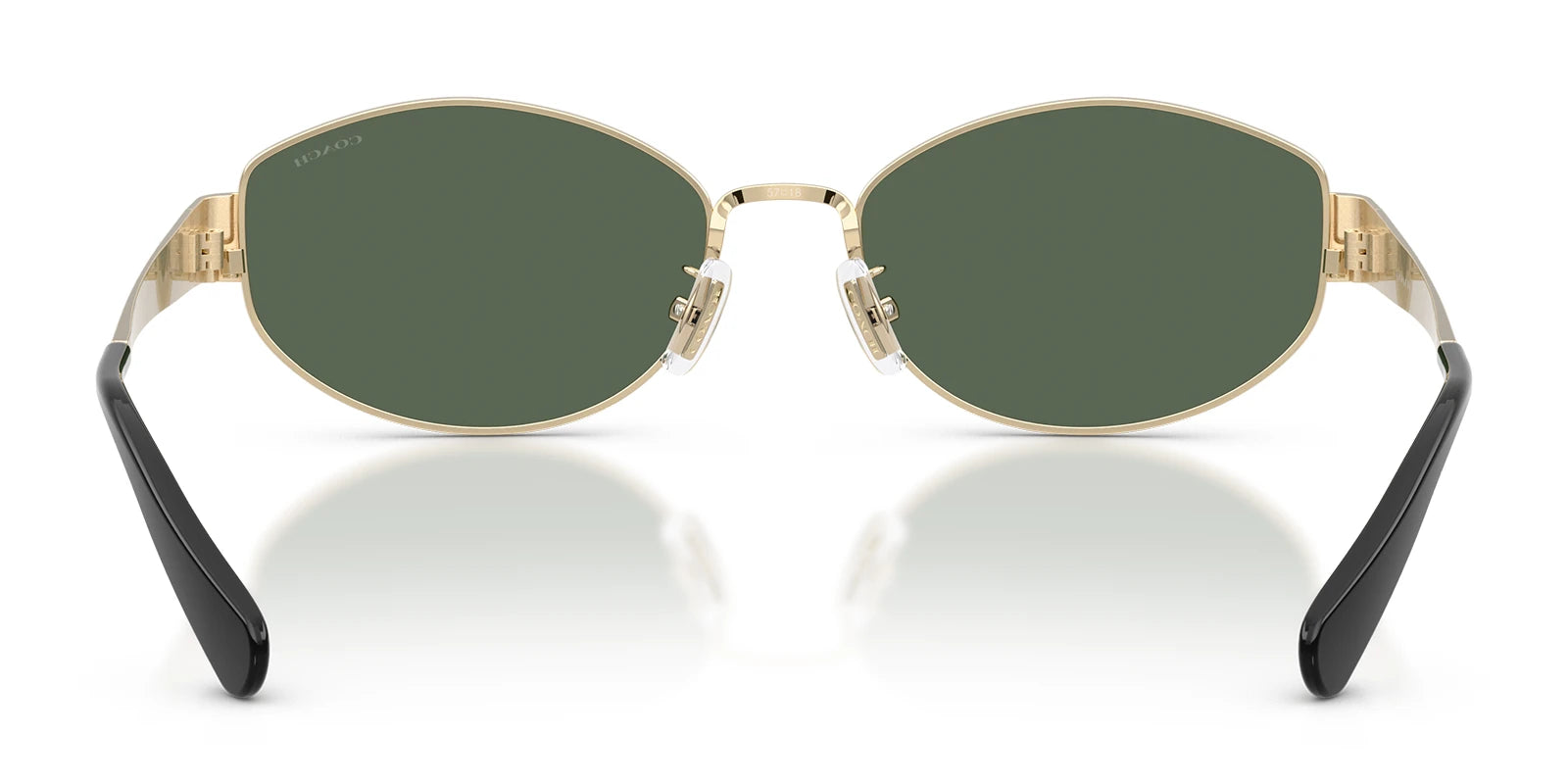 COACH HC7192-Gold With Green Lenses