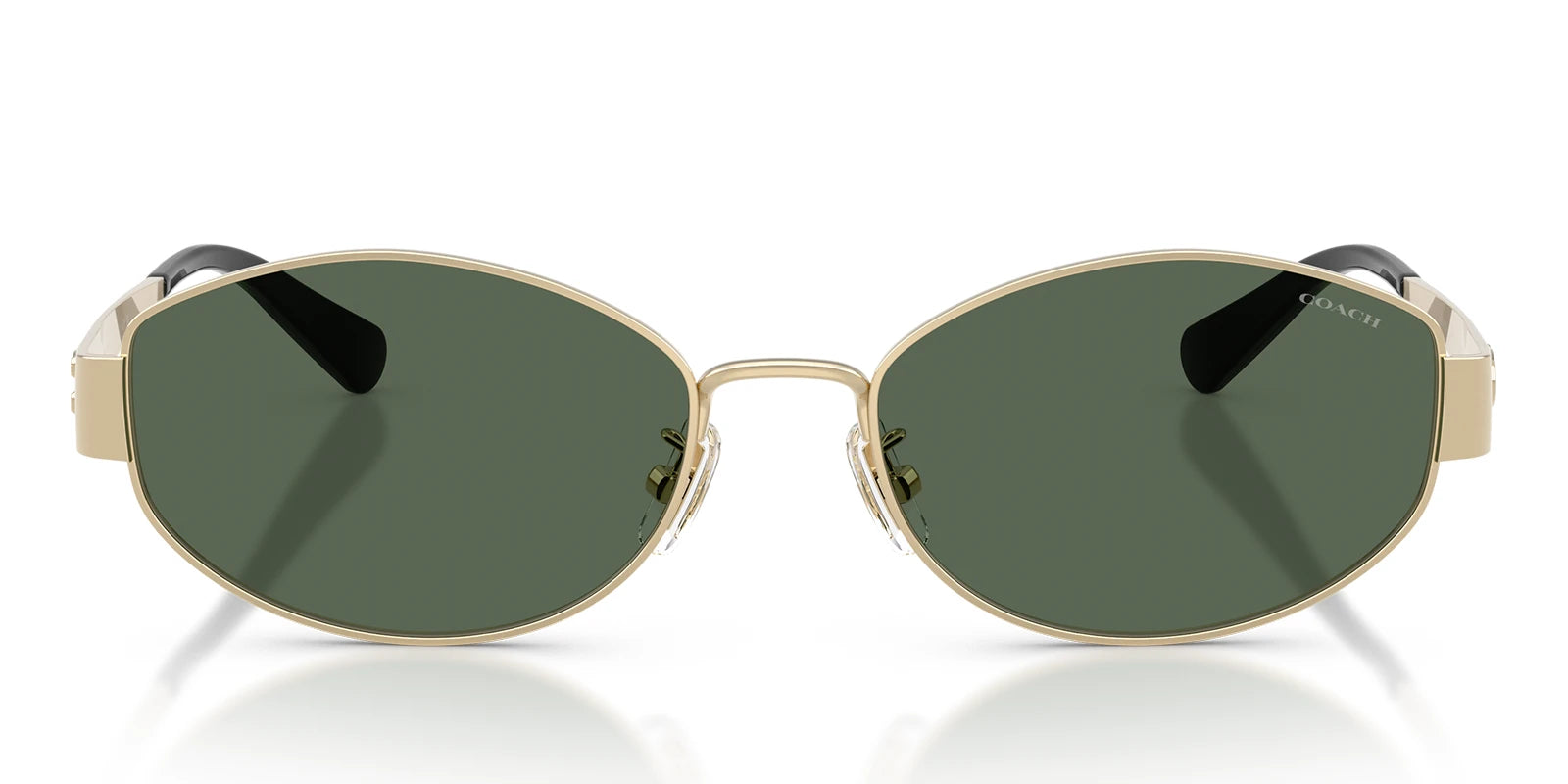 COACH HC7192-Gold With Green Lenses