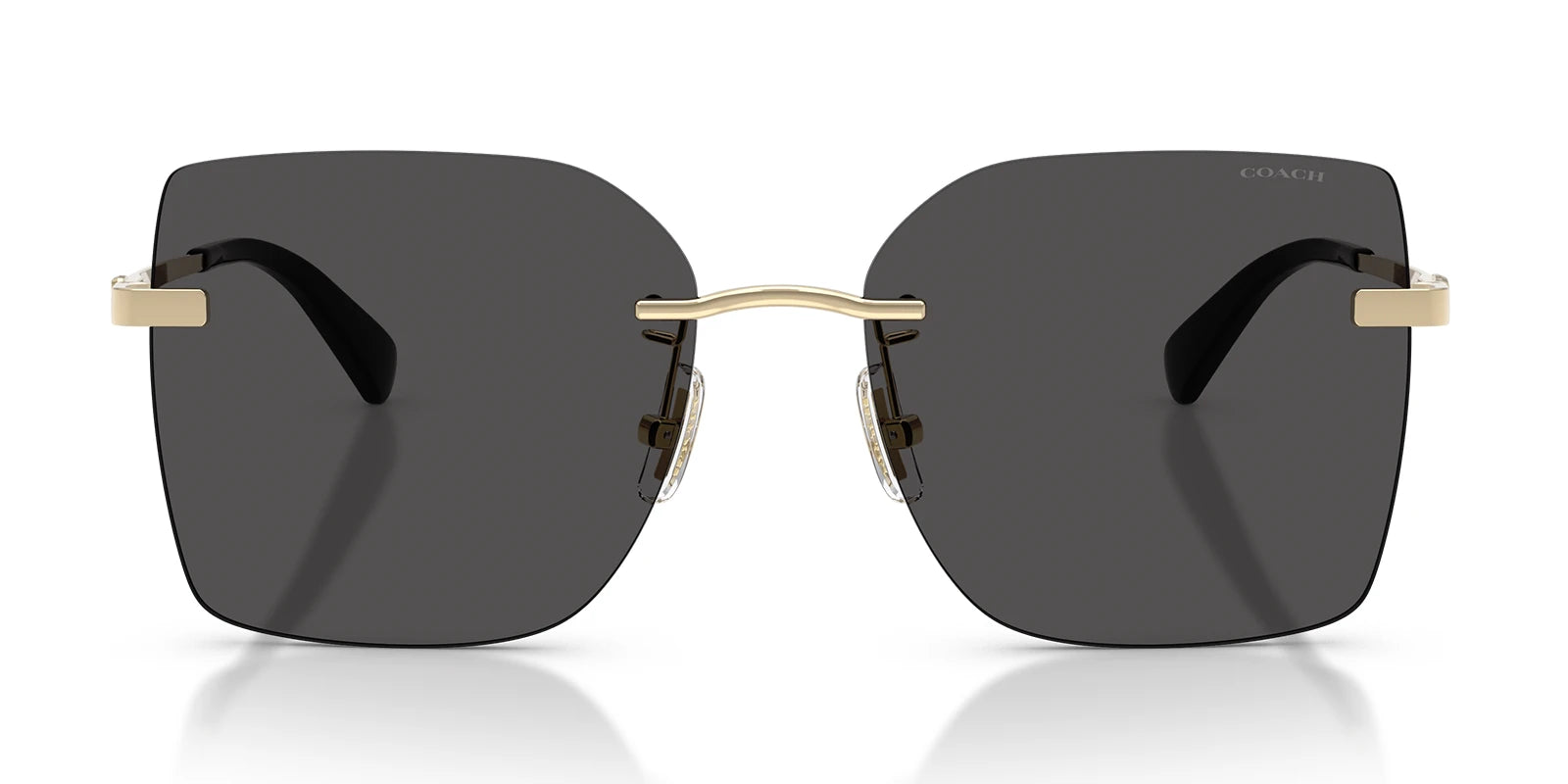 COACH HC7193-Gold With Grey Lenses