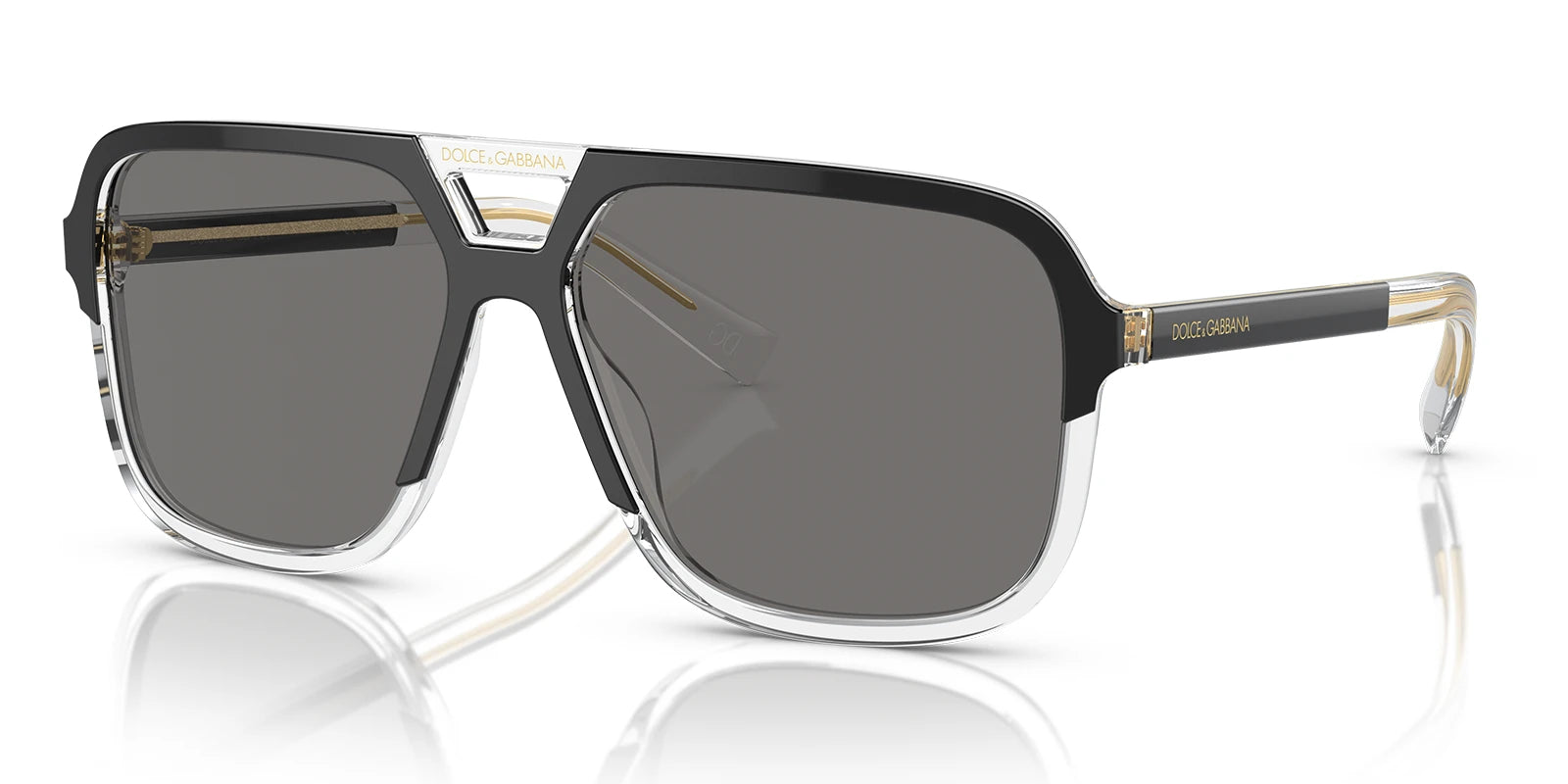 Dolce & Gabbana DG4354-Black / Grey Polarized
