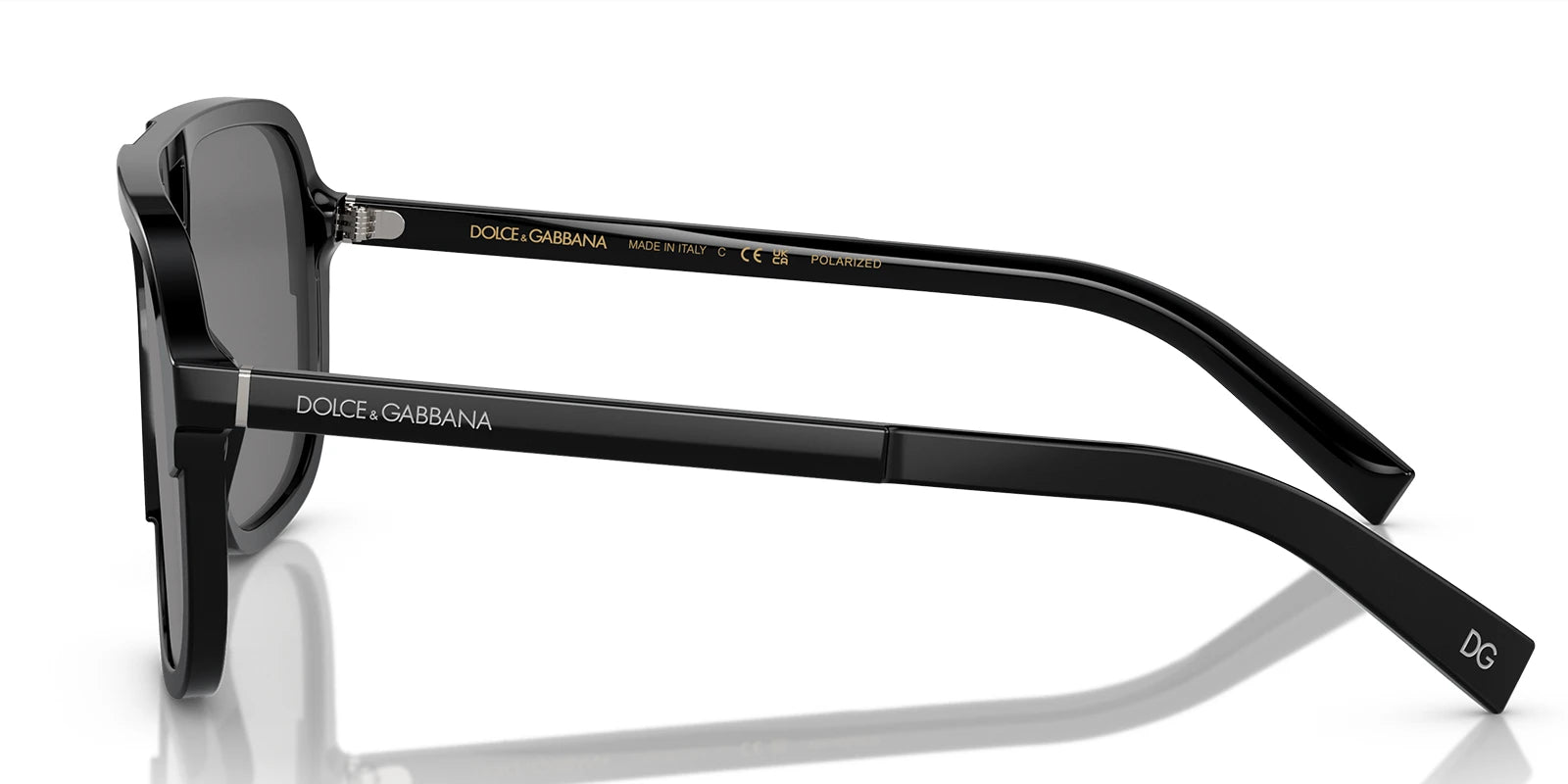 Dolce & Gabbana DG4354-Matte Black / Grey Polarized