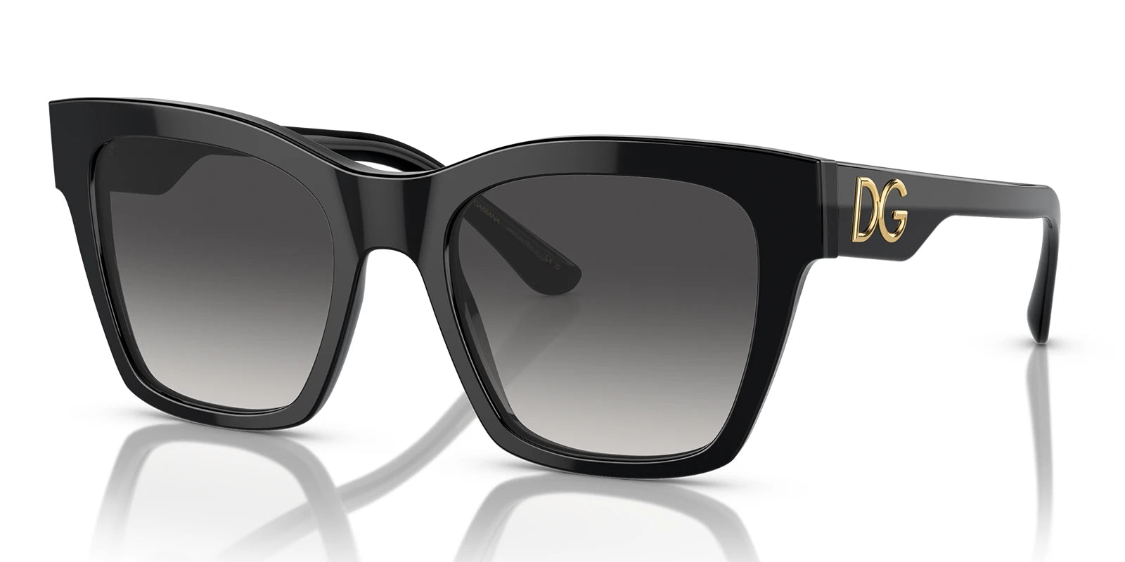 Dolce & Gabbana DG4384-Black With Grey Gradient