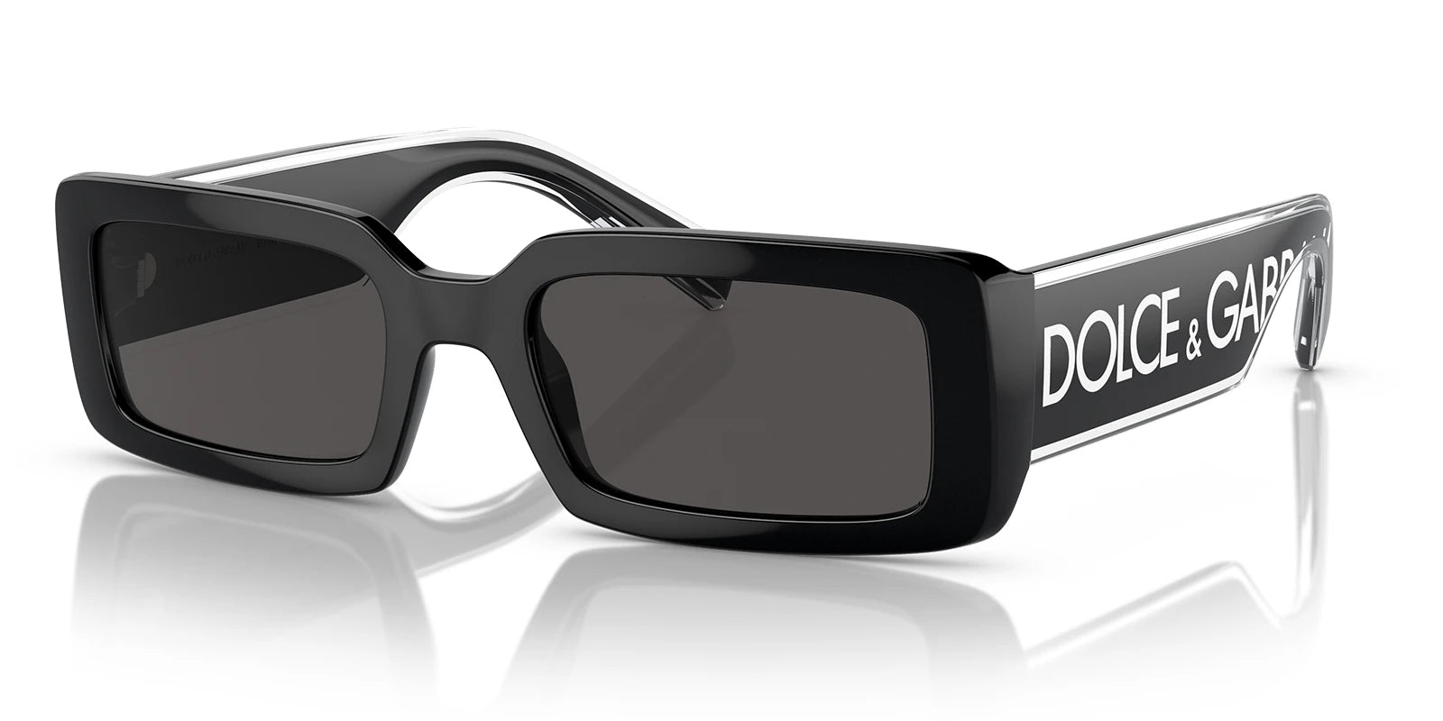 Dolce & Gabbana DG6187-Black With Grey Lenses