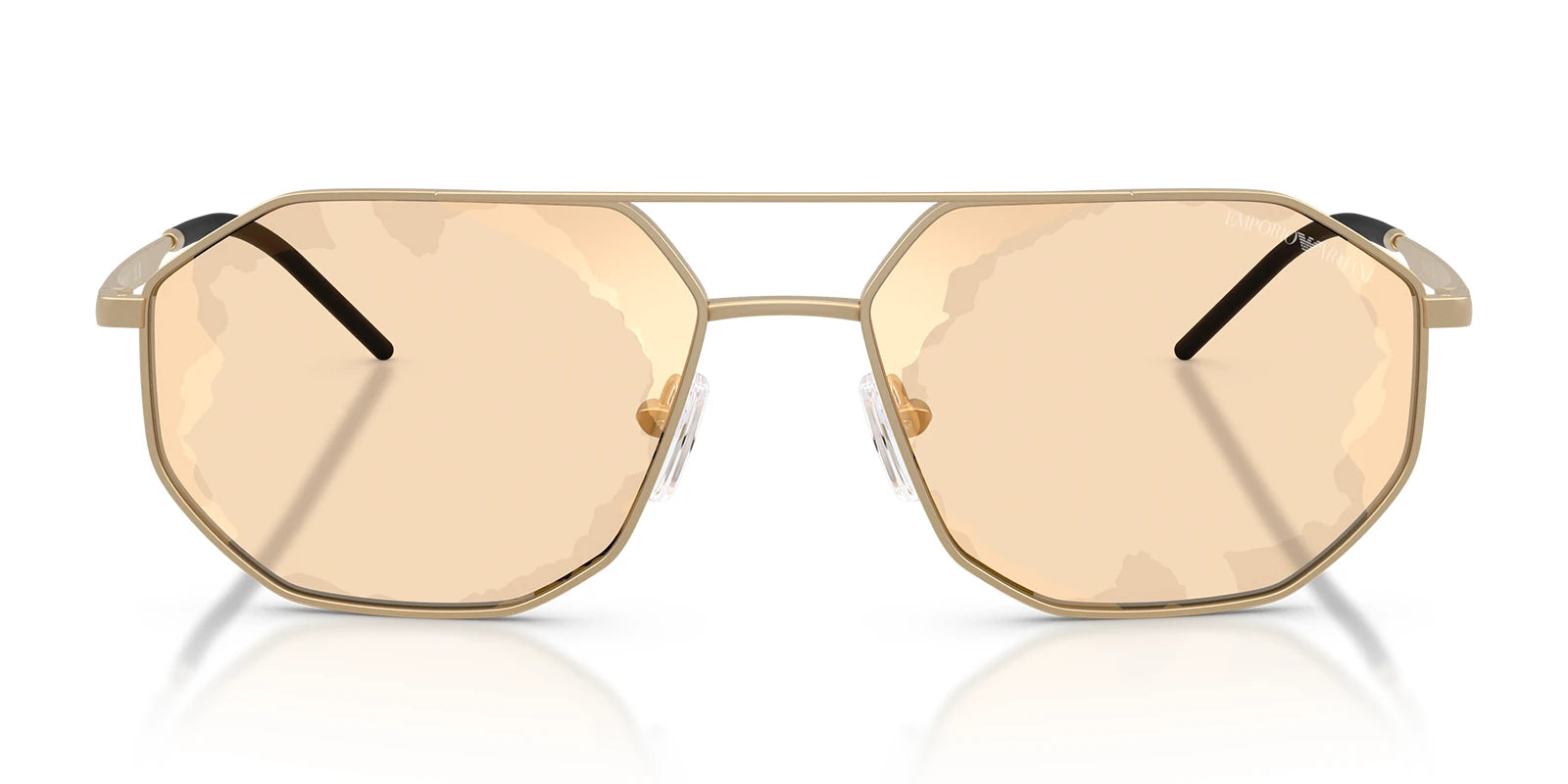 Emporio Armani EA2147-Pale Gold / Brown Gradient