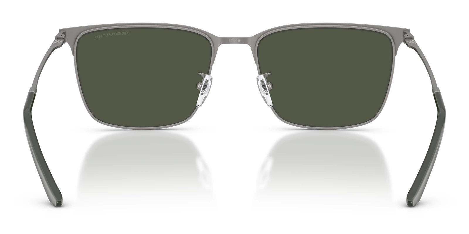 Emporio Armani EA2164-Matte Gunmetal / Green Polarized