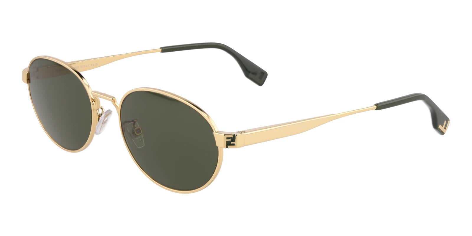 Fendi FE4018-Gold With Green Lenses