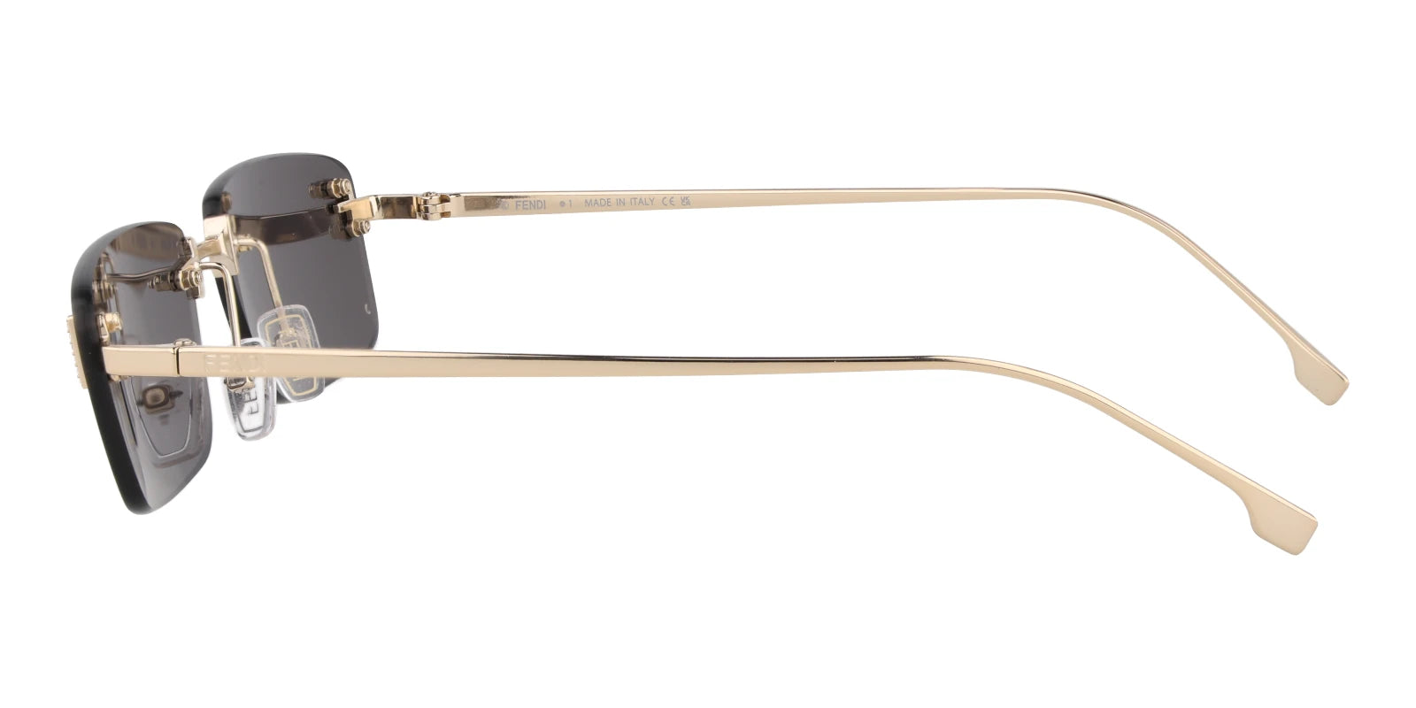 Fendi FE4172-Gold With Grey Lenses