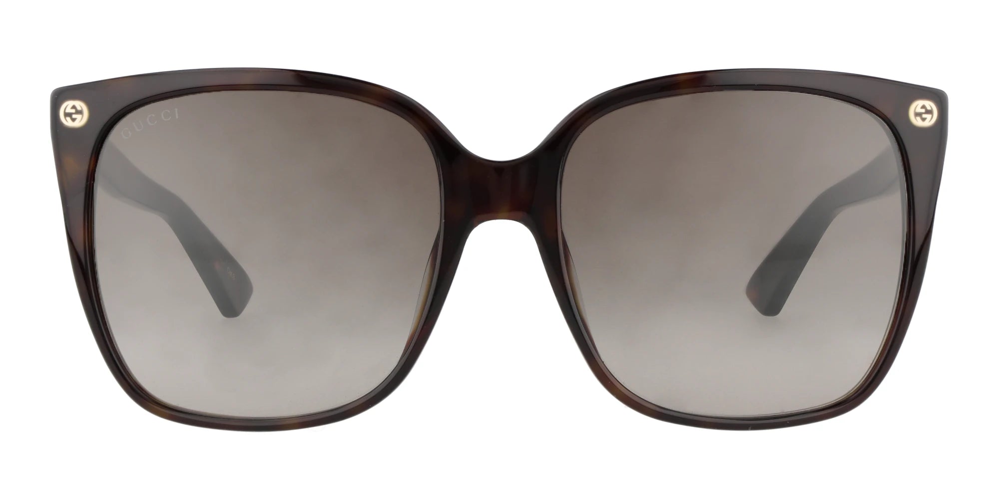 Gucci GG0022-Tortoise With Brown Lenses