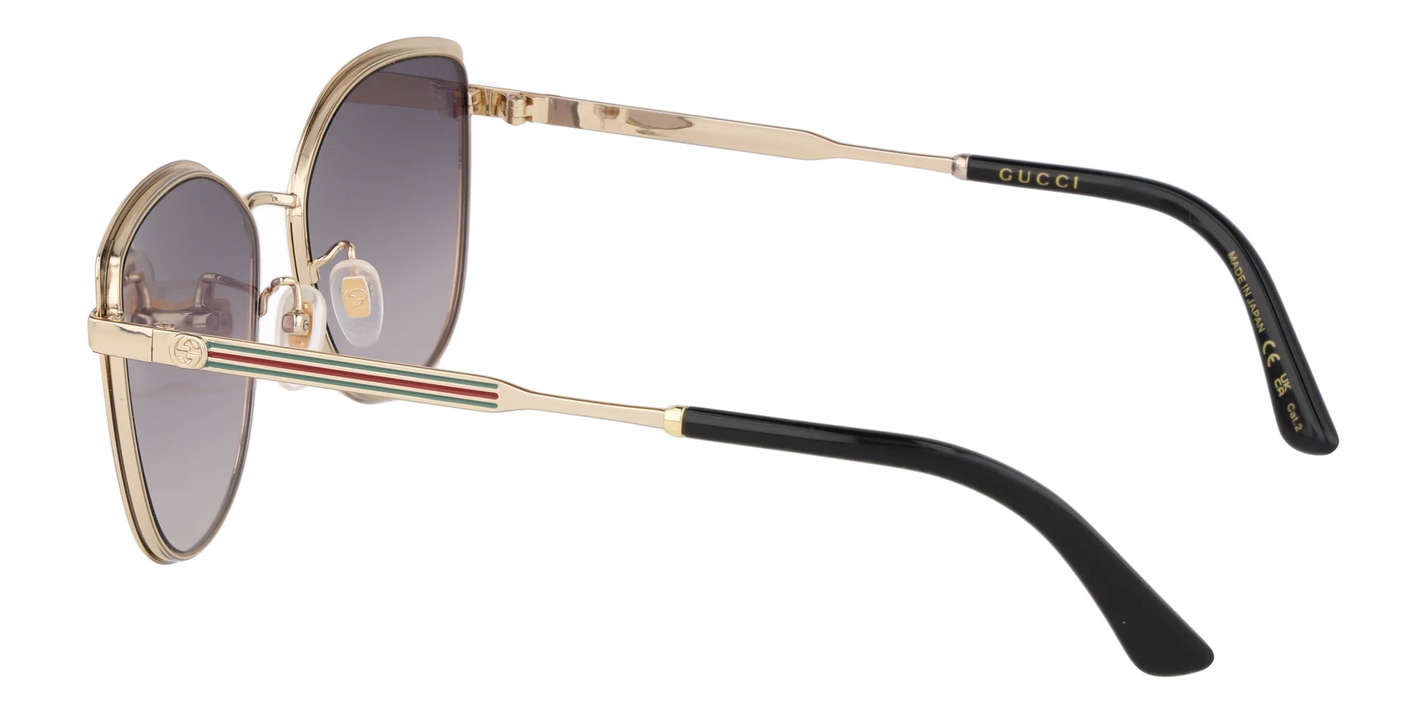 Gucci GG0589-Black With Grey Gradient