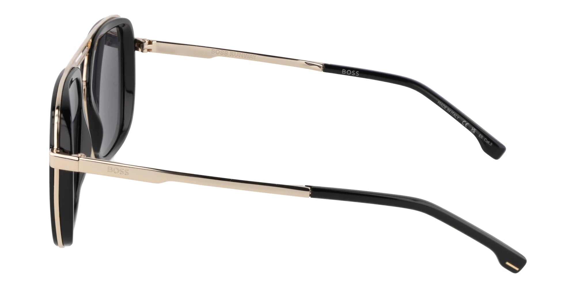 Hugo BOSS 1235-Black With Grey Lenses
