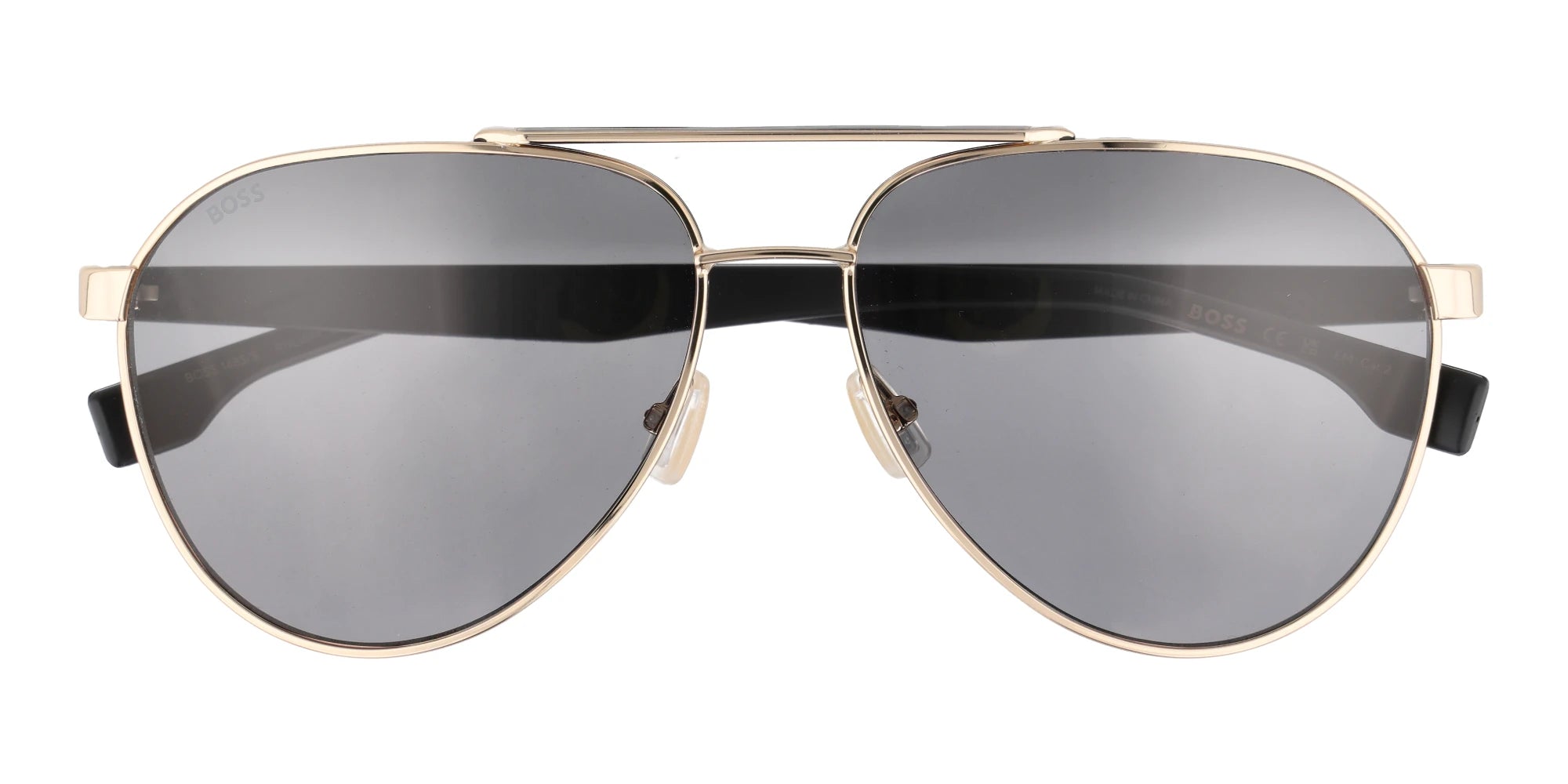 Hugo BOSS 1485-Gold With Grey Lenses