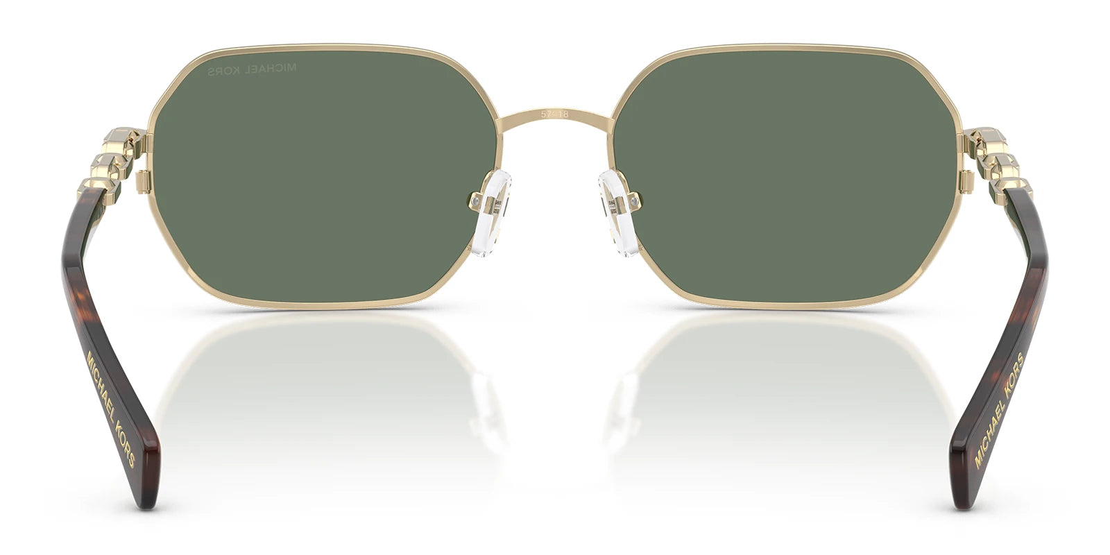 Michael Kors MK1165-Gold With Green Lenses