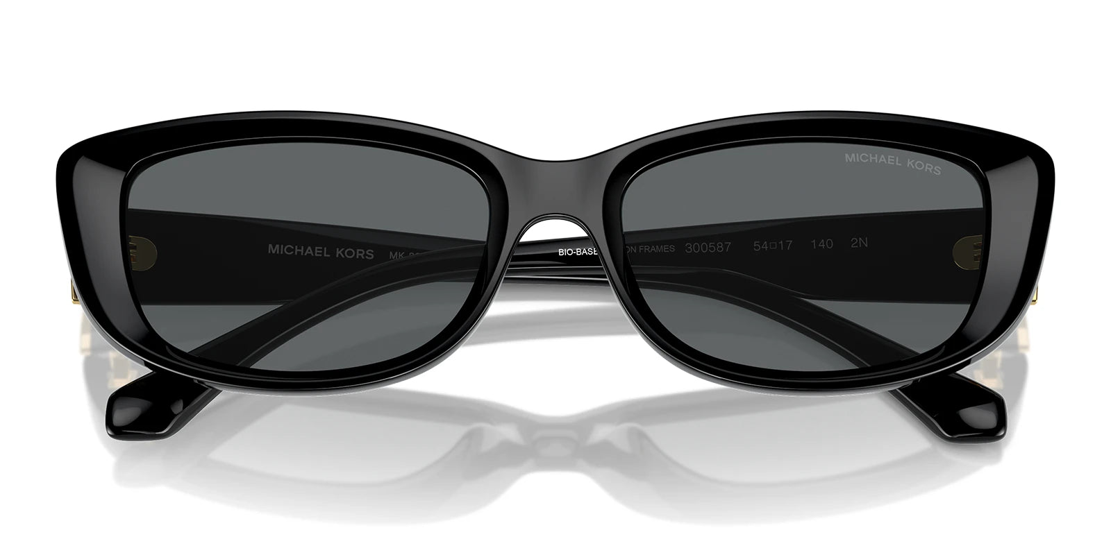 Michael Kors MK2210-Black With Grey Lenses