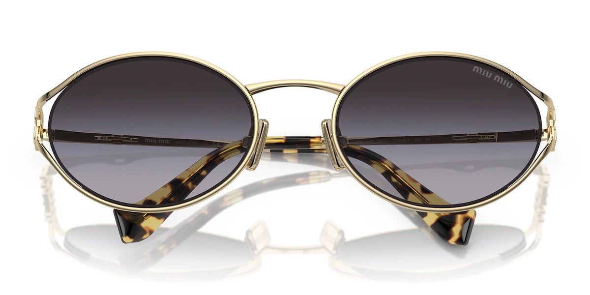 Miu Miu MU52Y-Gold / Grey Gradient