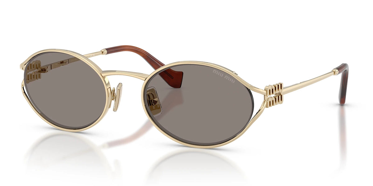 Miu Miu MU52Y-Gold With Grey Lenses