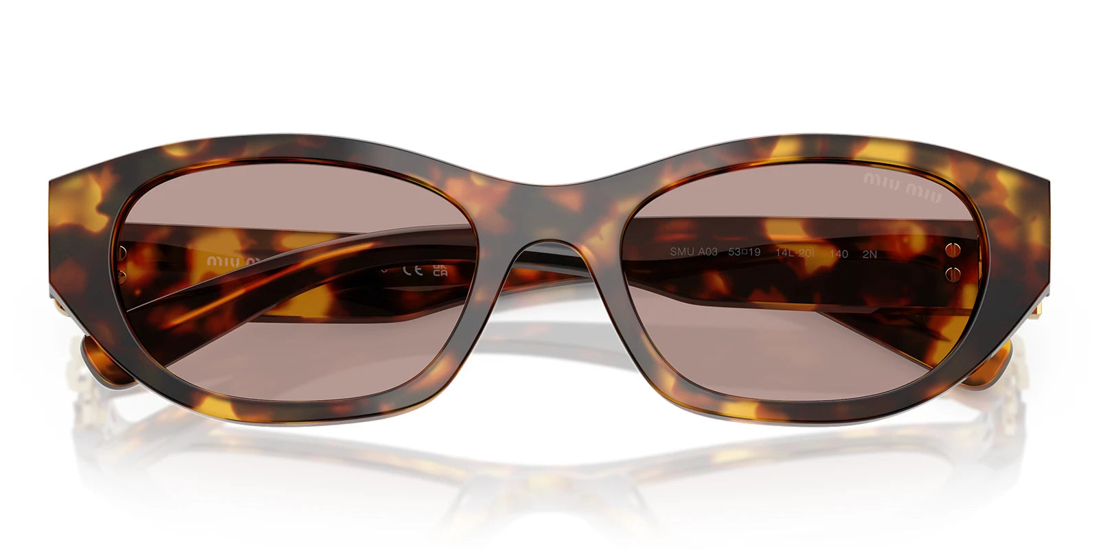Miu Miu MUA03-Tortoise / Violet