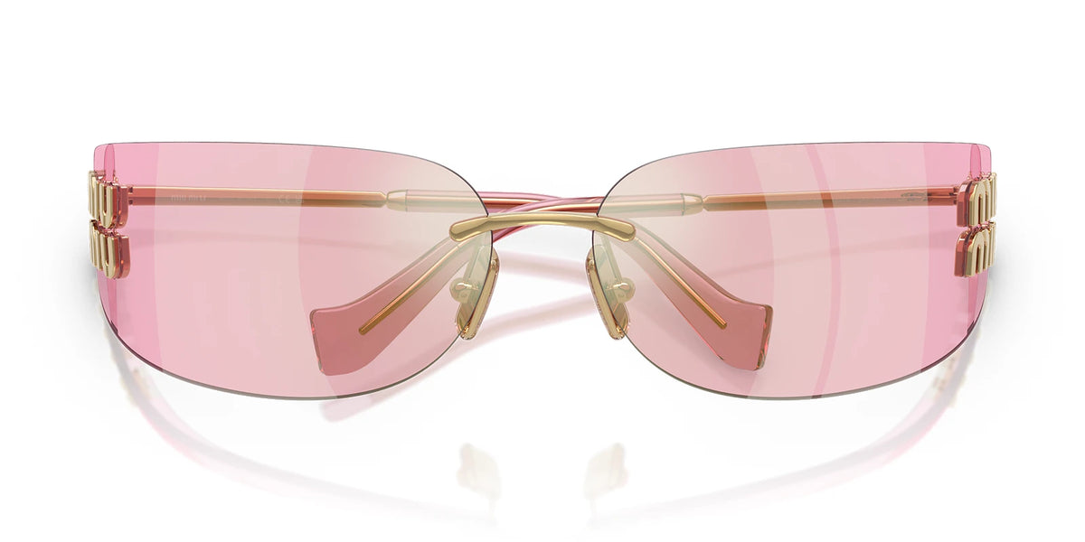 Miu Miu MU A51S-Pale Gold / Light Pink