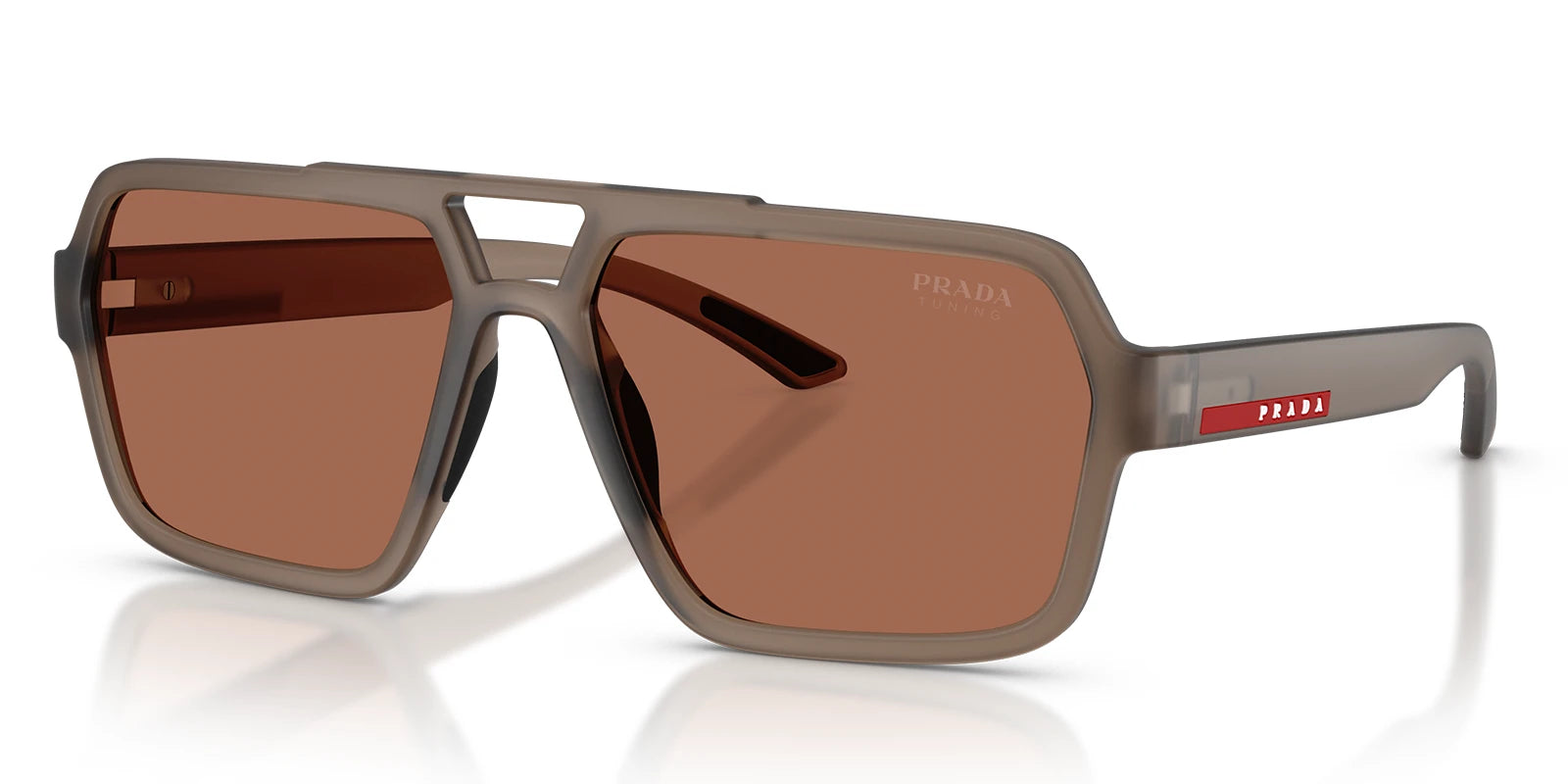 PRADA LINEA ROSSA PSA06S-Brown / Brown Gradient