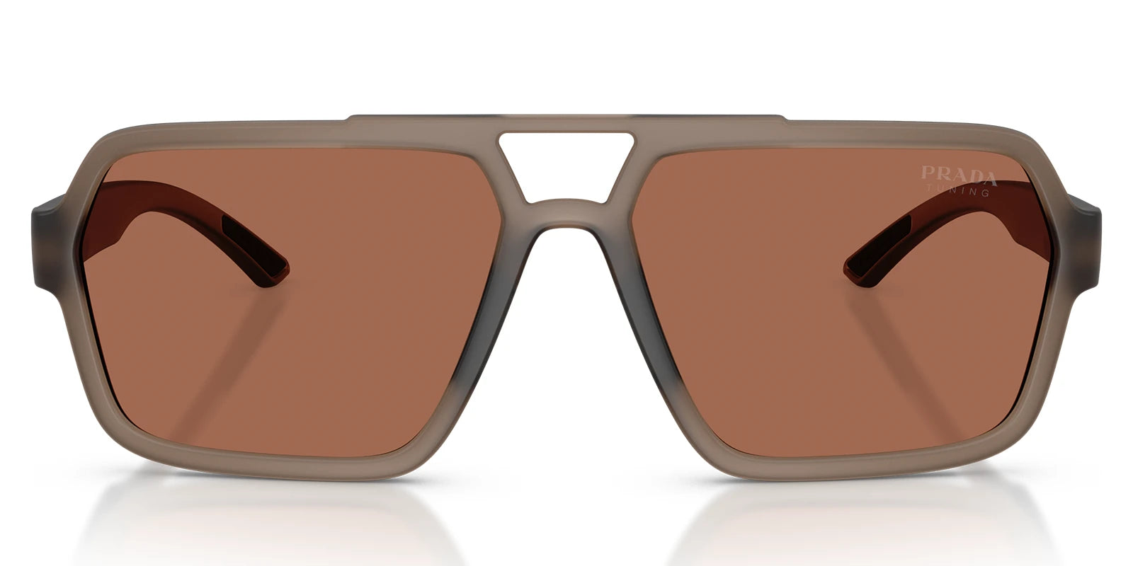 PRADA LINEA ROSSA PSA06S-Brown / Brown Gradient