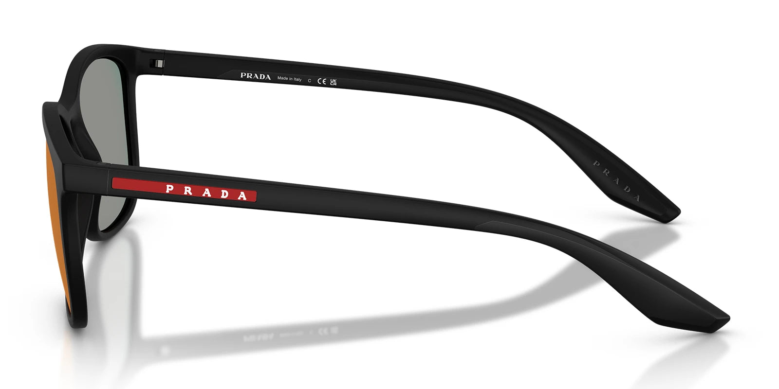 PRADA LINEA ROSSA PSA08S-Black / Mirror Blue Red