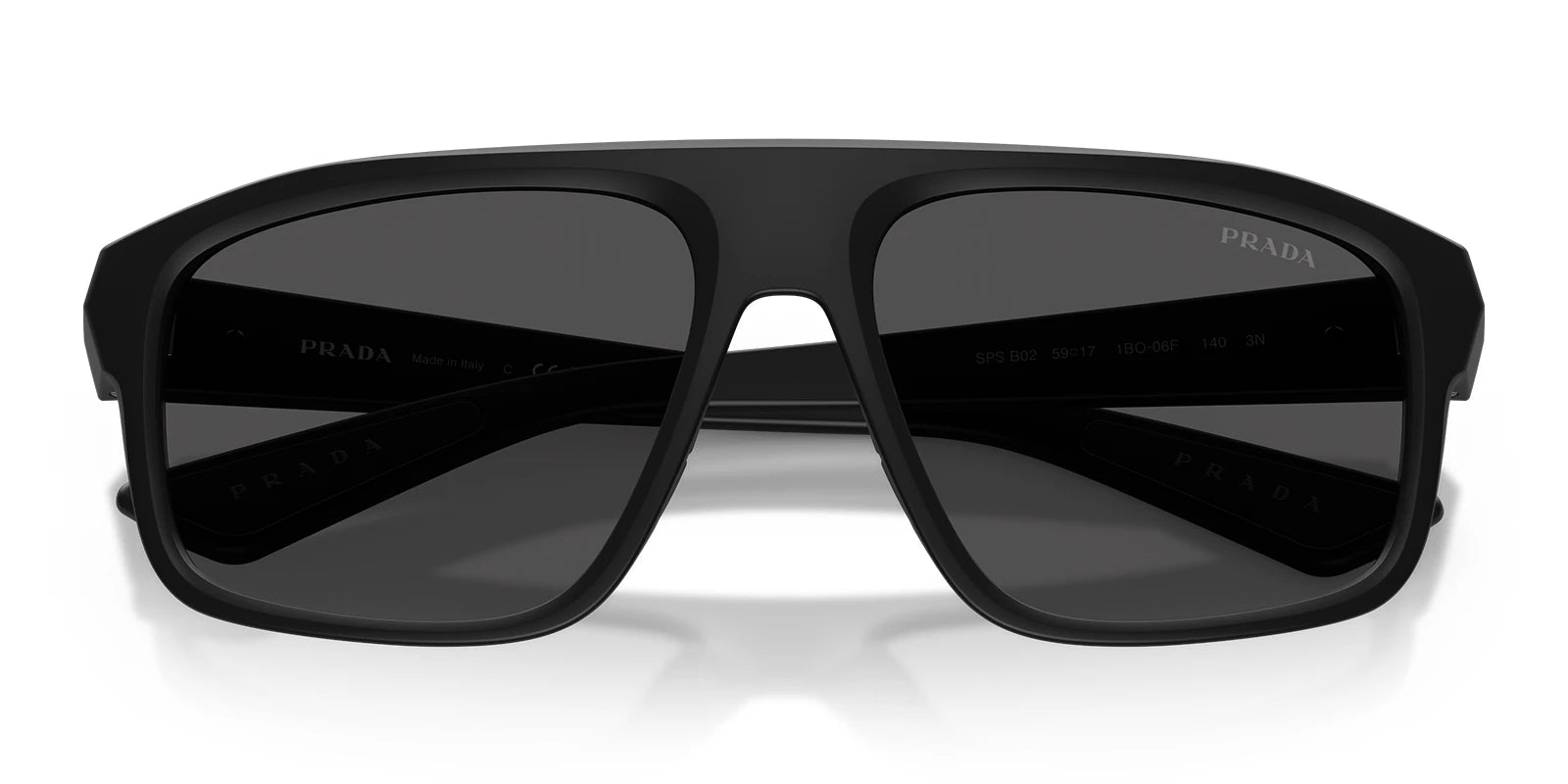 PRADA LINEA ROSSA PSB02S-Matte Black / Grey Gradient