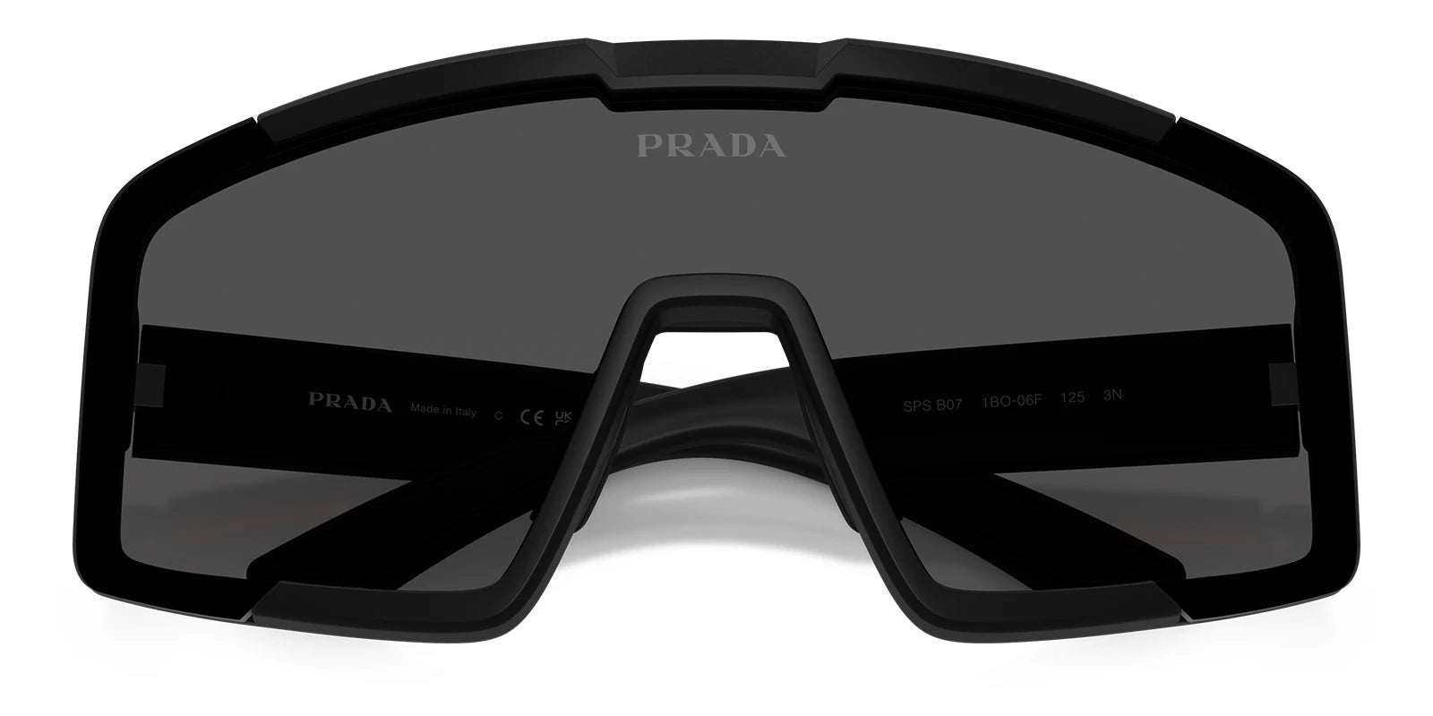 PRADA LINEA ROSSA PSB07S-Matte Black / Grey Gradient