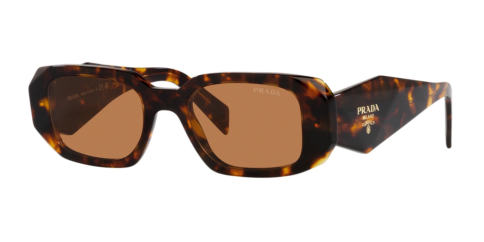 PRADA PR17WS-Tortoise With Brown Lenses