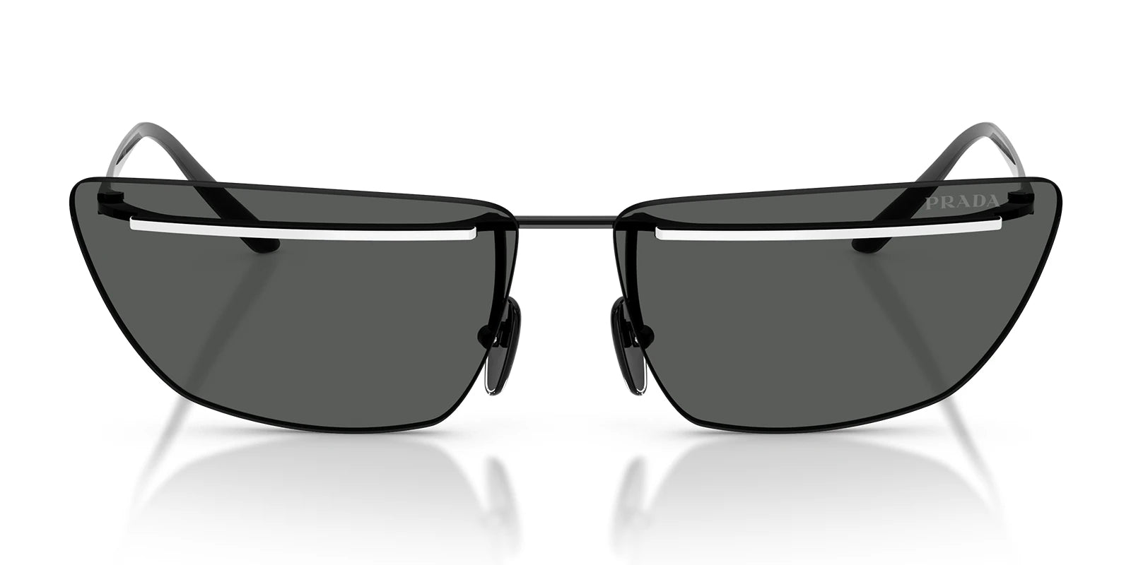 PRADA PRC52S-Black With Grey Lenses