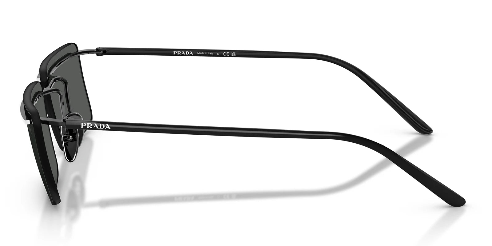PRADA PRC53S-Black With Grey Lenses