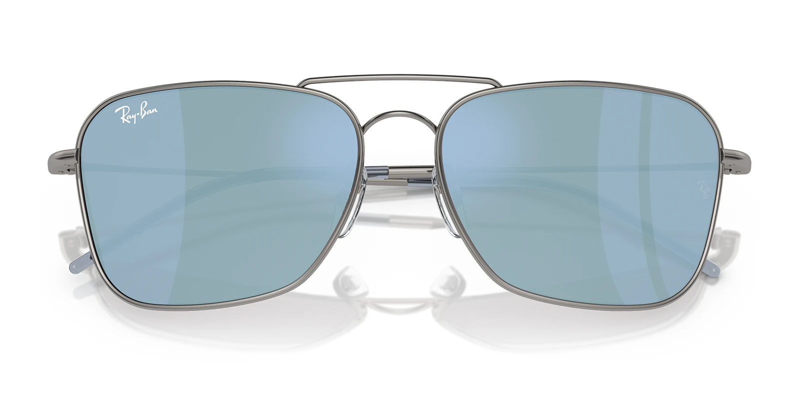 RayBan RB0102-Gunmetal With Blue Lenses
