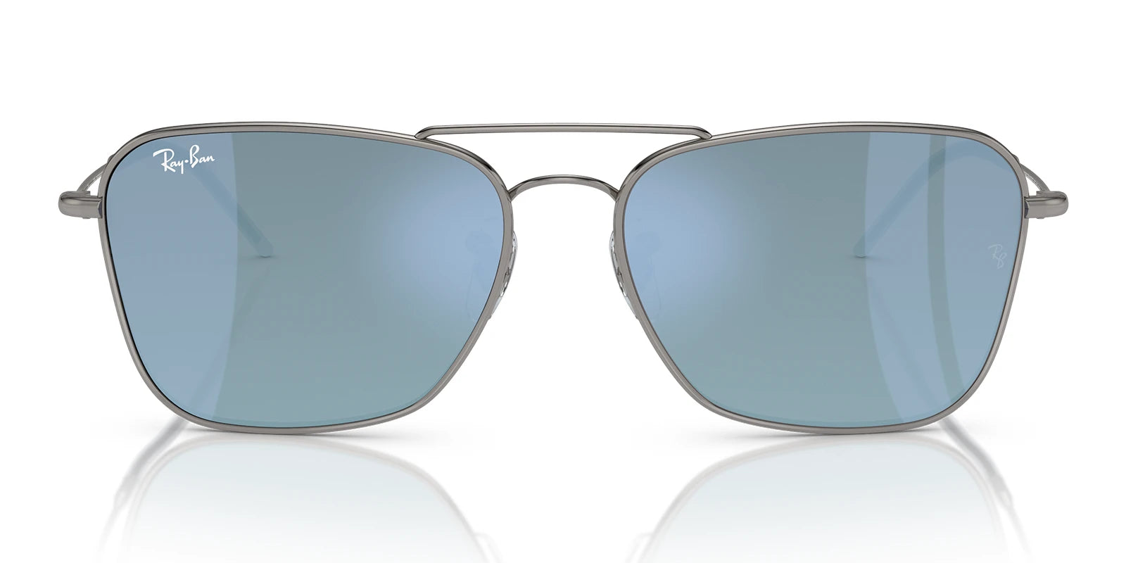 RayBan RB0102-Gunmetal With Blue Lenses