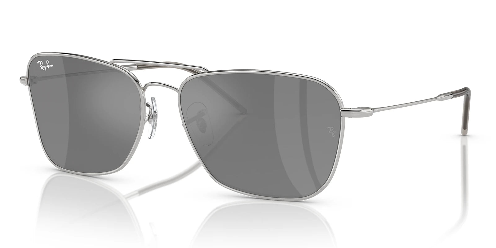 RayBan RB0102-Silver With Grey Lenses