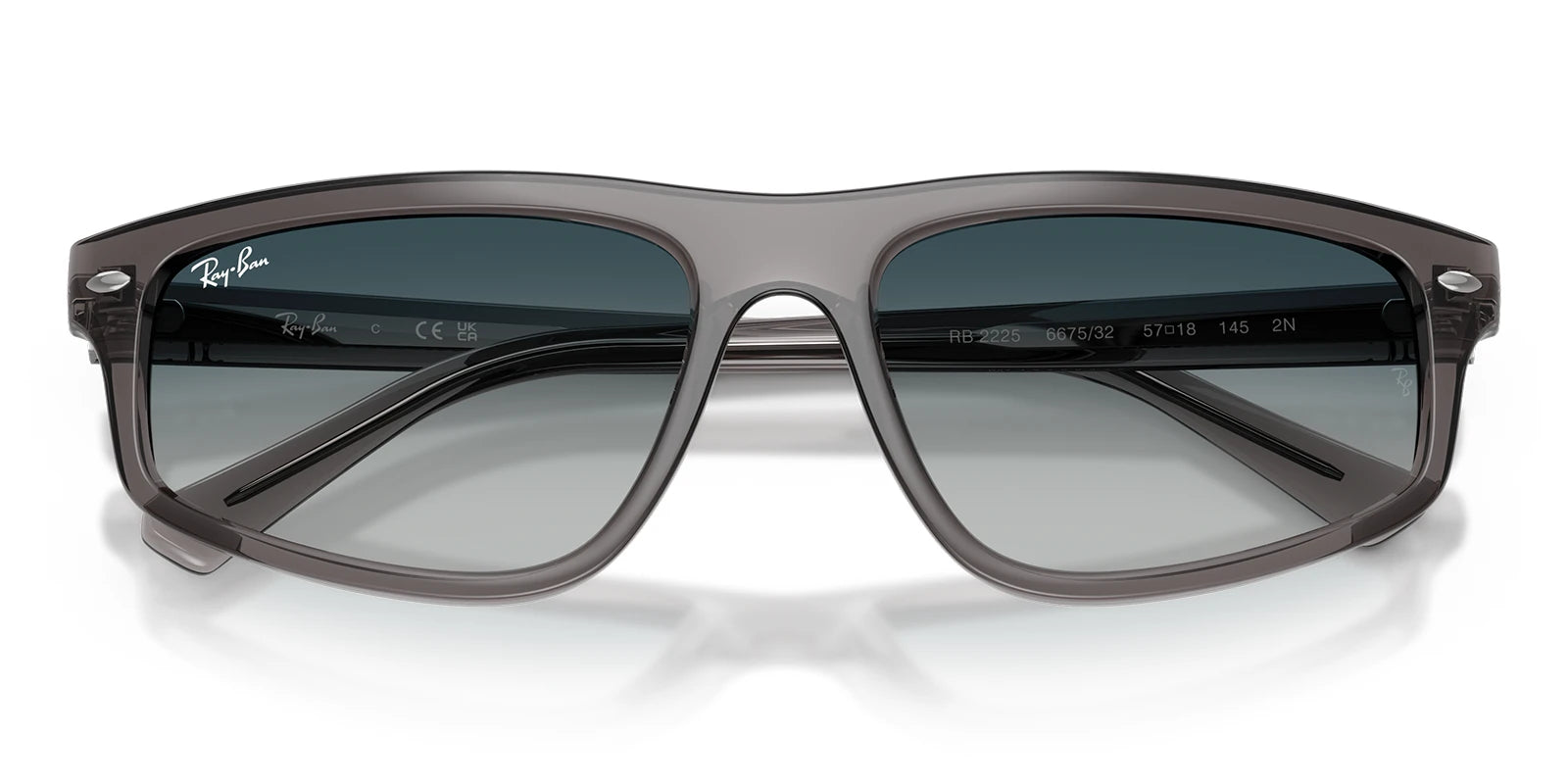 RayBan RB2225-Grey / Gradient Blue