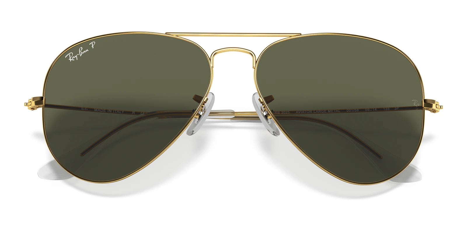 RayBan RB3025-Arista Gold / G-15 Green Polarized
