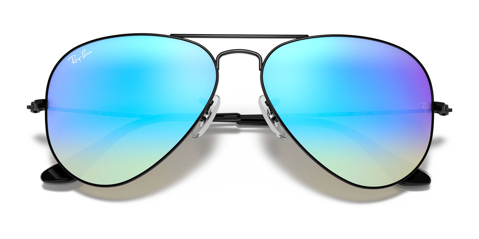 RayBan RB3025-Black / Blue flash