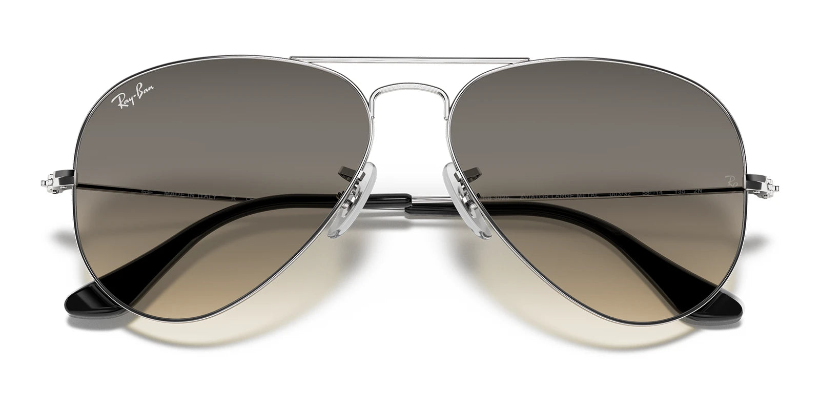 RayBan RB3025-Silver / Grey gradient