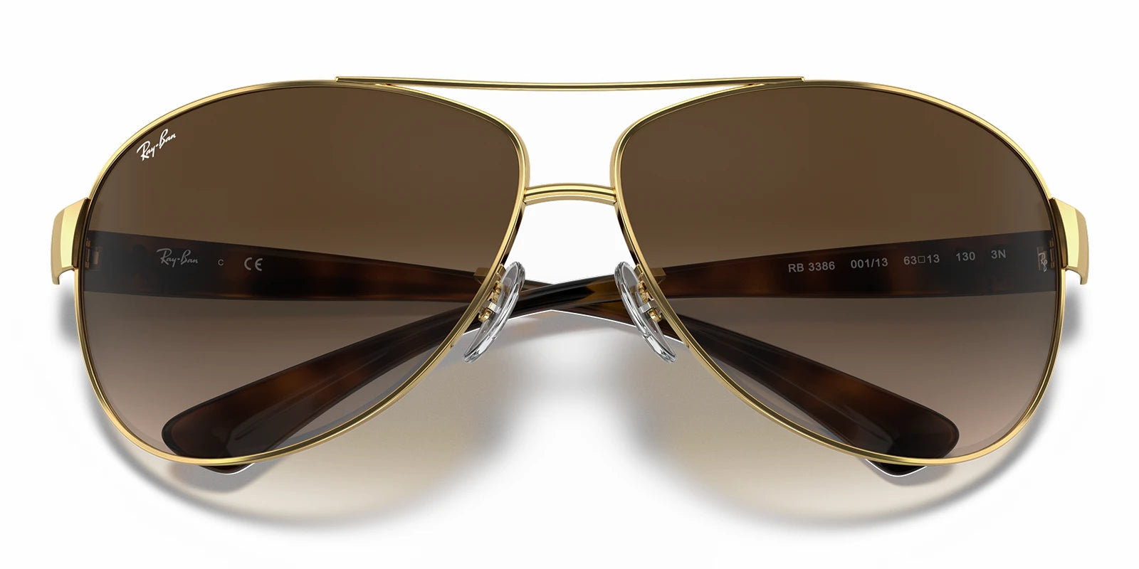 RayBan RB3386-Gold / Brown gradient