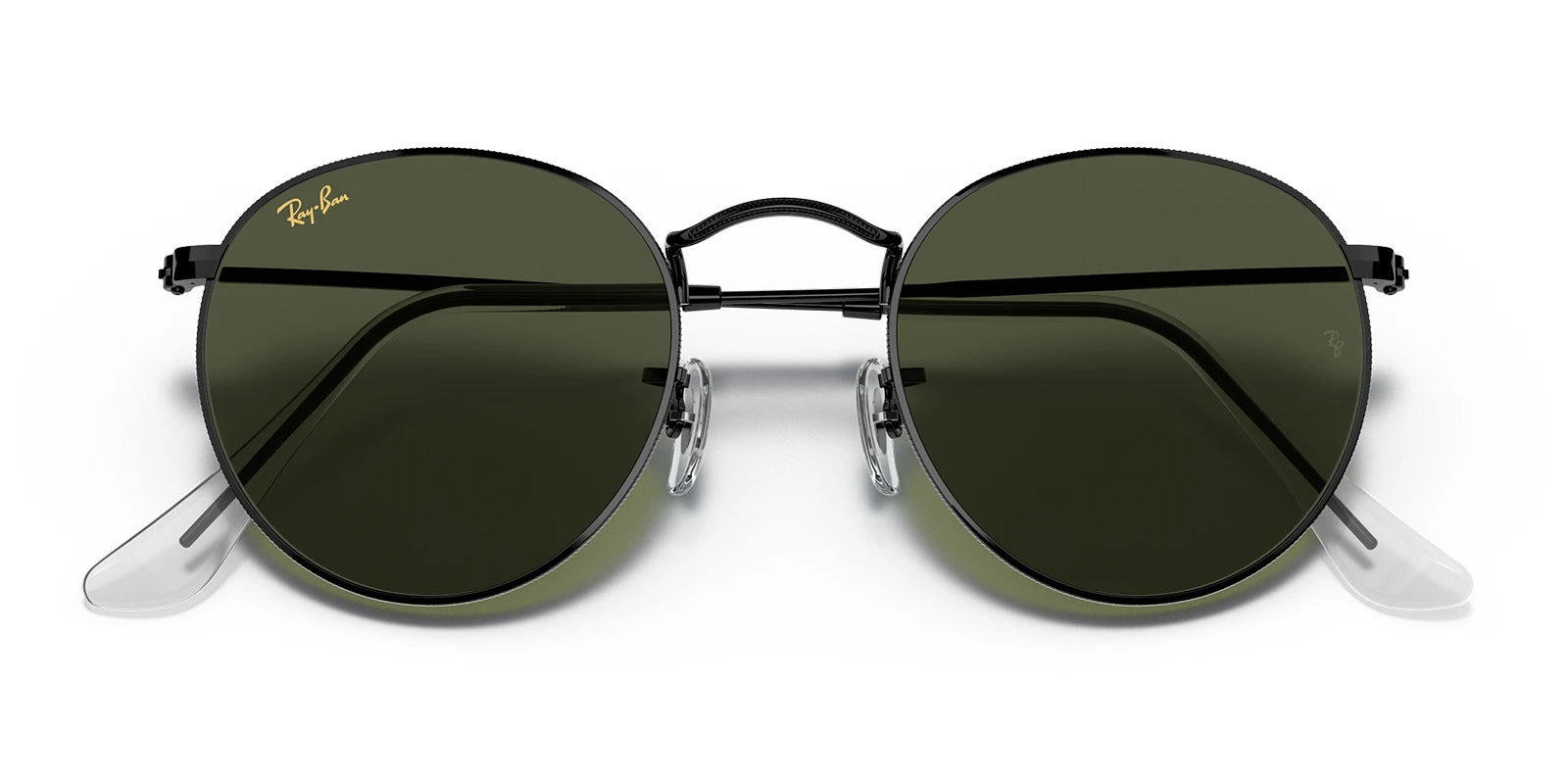 RayBan RB3447-Black With Green Lenses