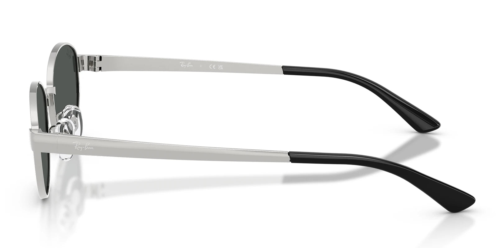 RayBan RB3774-Silver With Grey Lenses