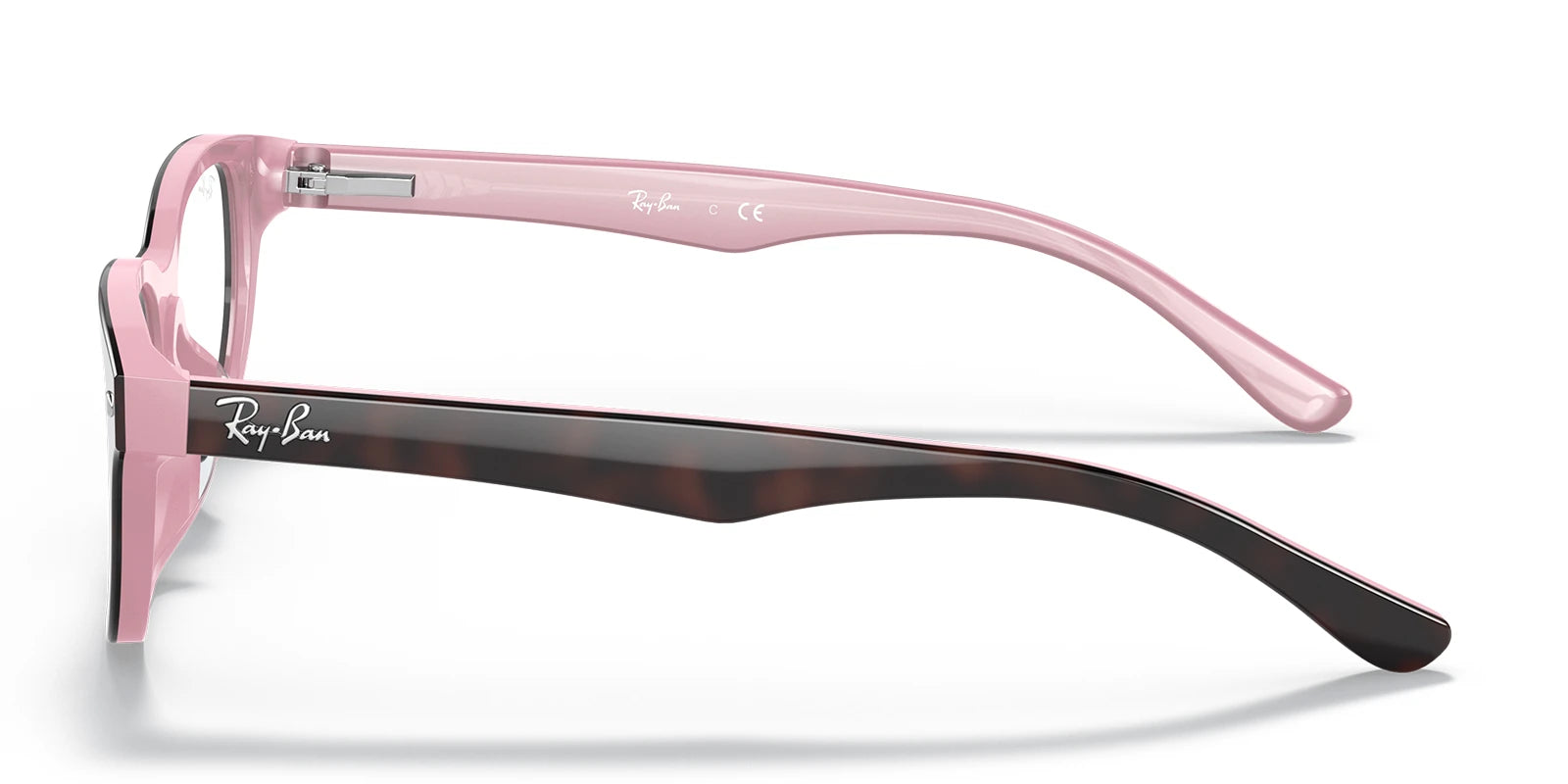 Ray Ban RB1555-Havana on Opal Pink