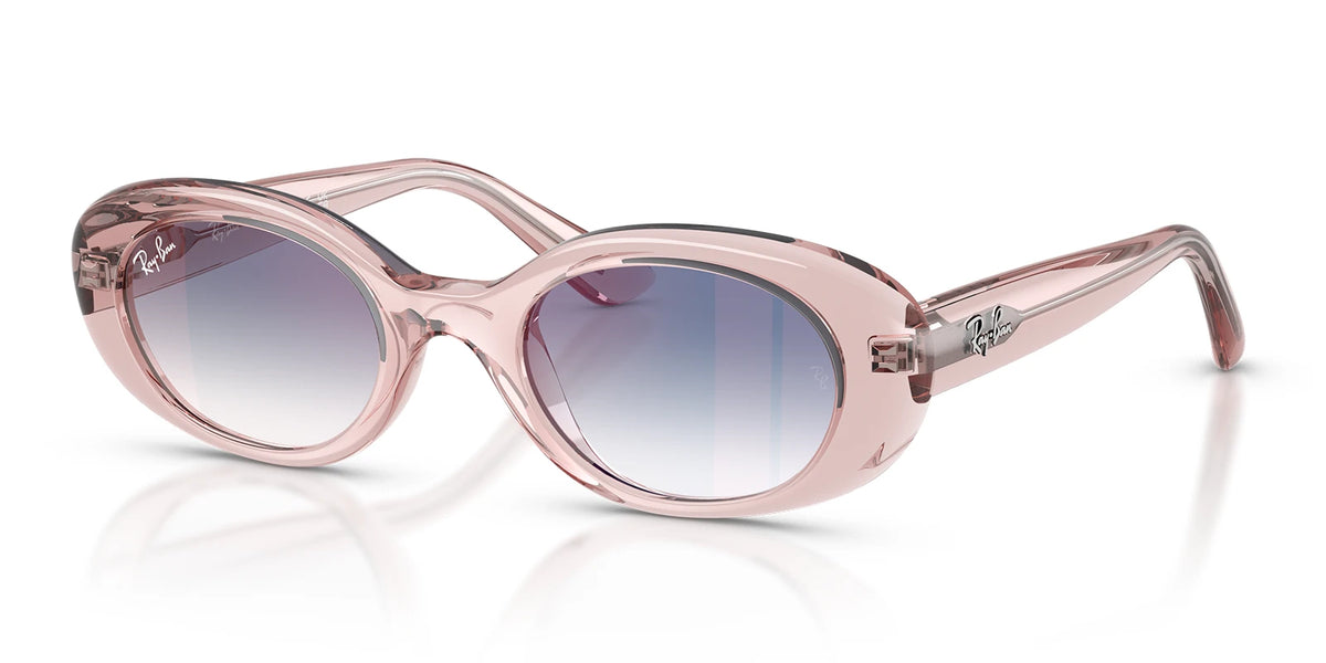 Ray Ban RB9141-Pink / Blue Lenses